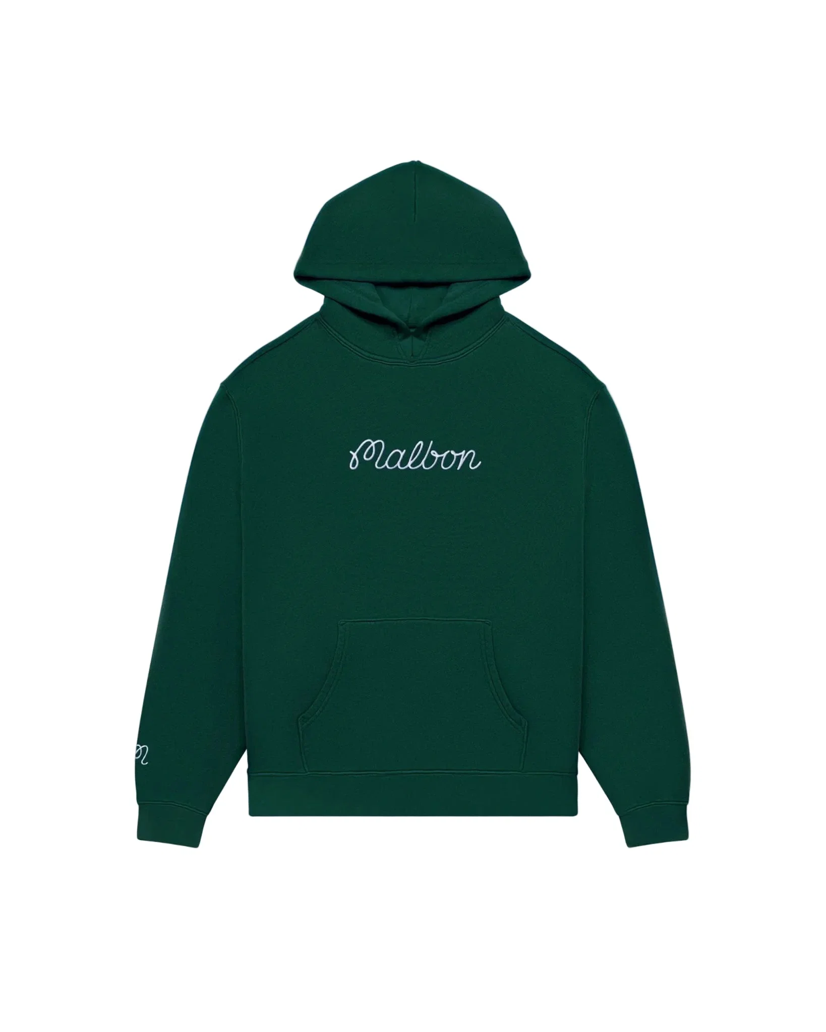 Malbon Golf Fesque Hoodie – Forest Green