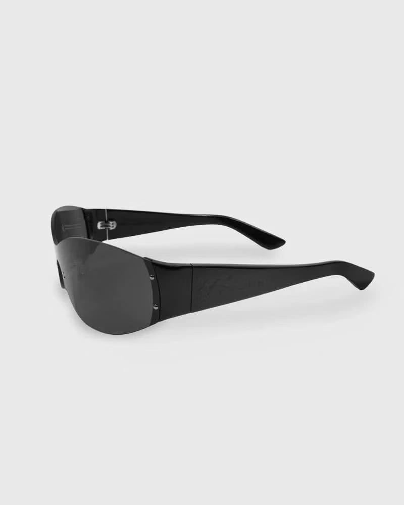Pleasures Bona Wrap Sunglasses – Black