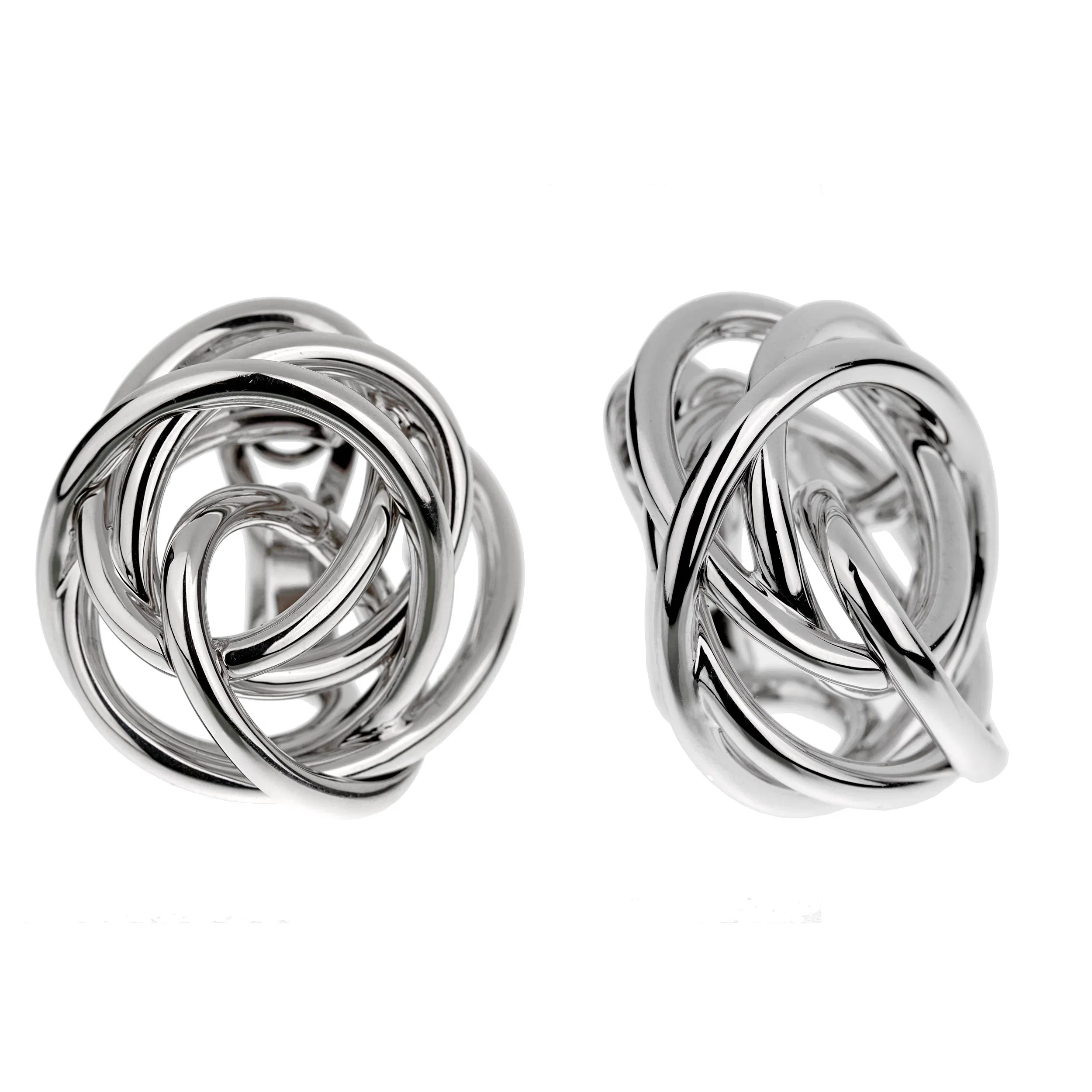De Grisogono Matassa 18k White Gold Earrings