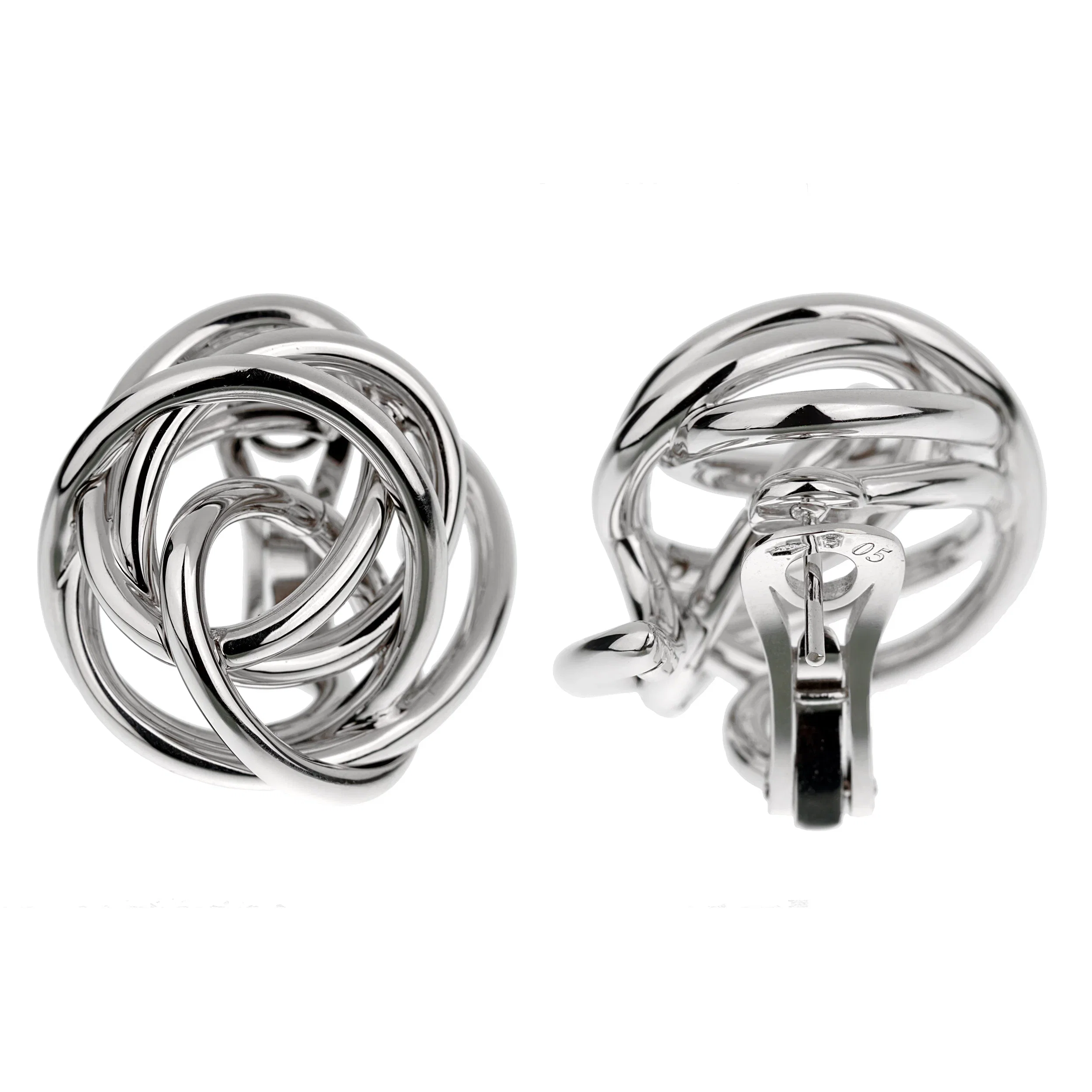 De Grisogono Matassa 18k White Gold Earrings