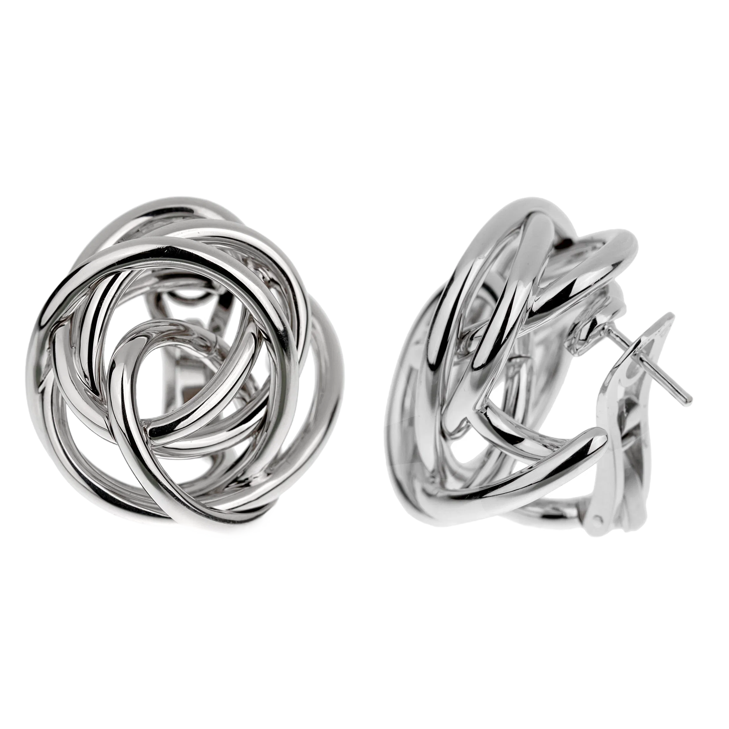 De Grisogono Matassa 18k White Gold Earrings