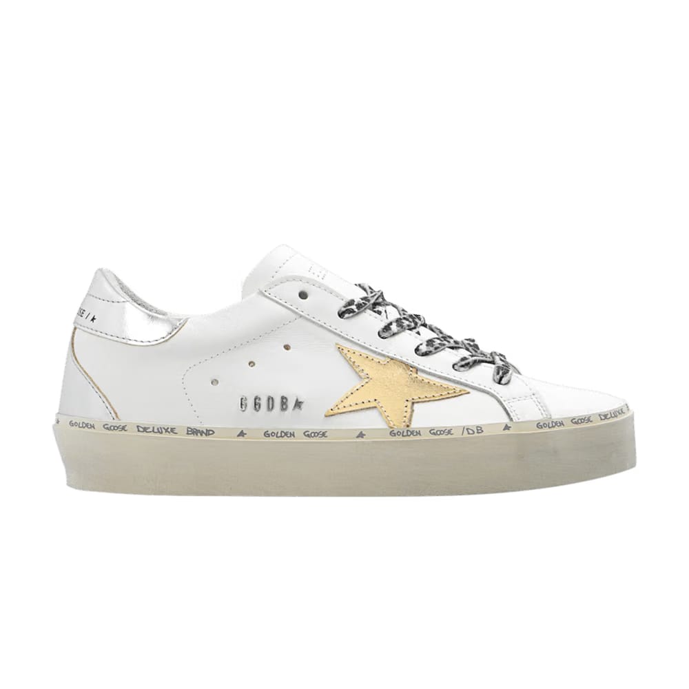 Golden Goose Wmns Hi Star 'White Gold Silver'