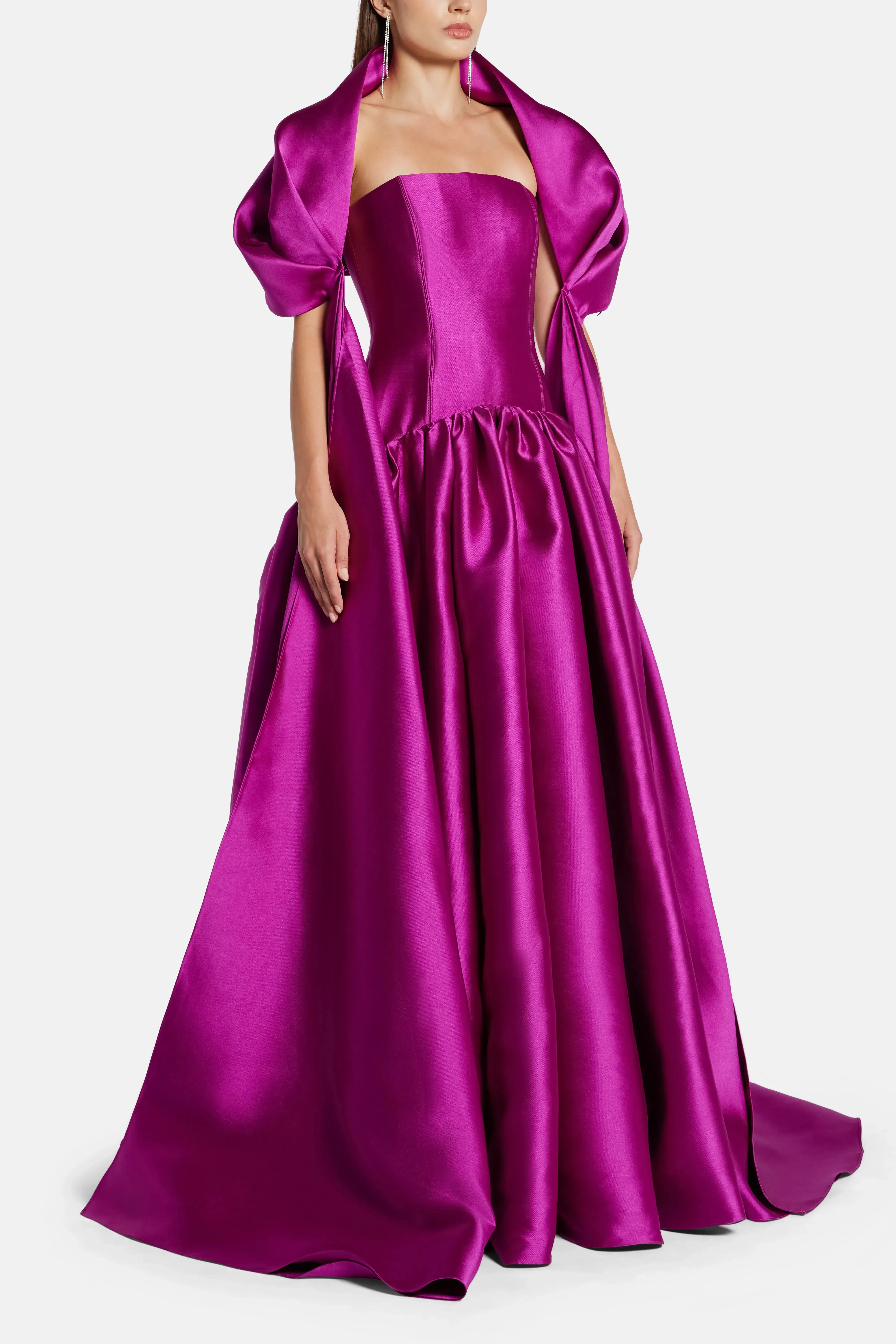 Solace London Jazmin Maxi Dress in Pink