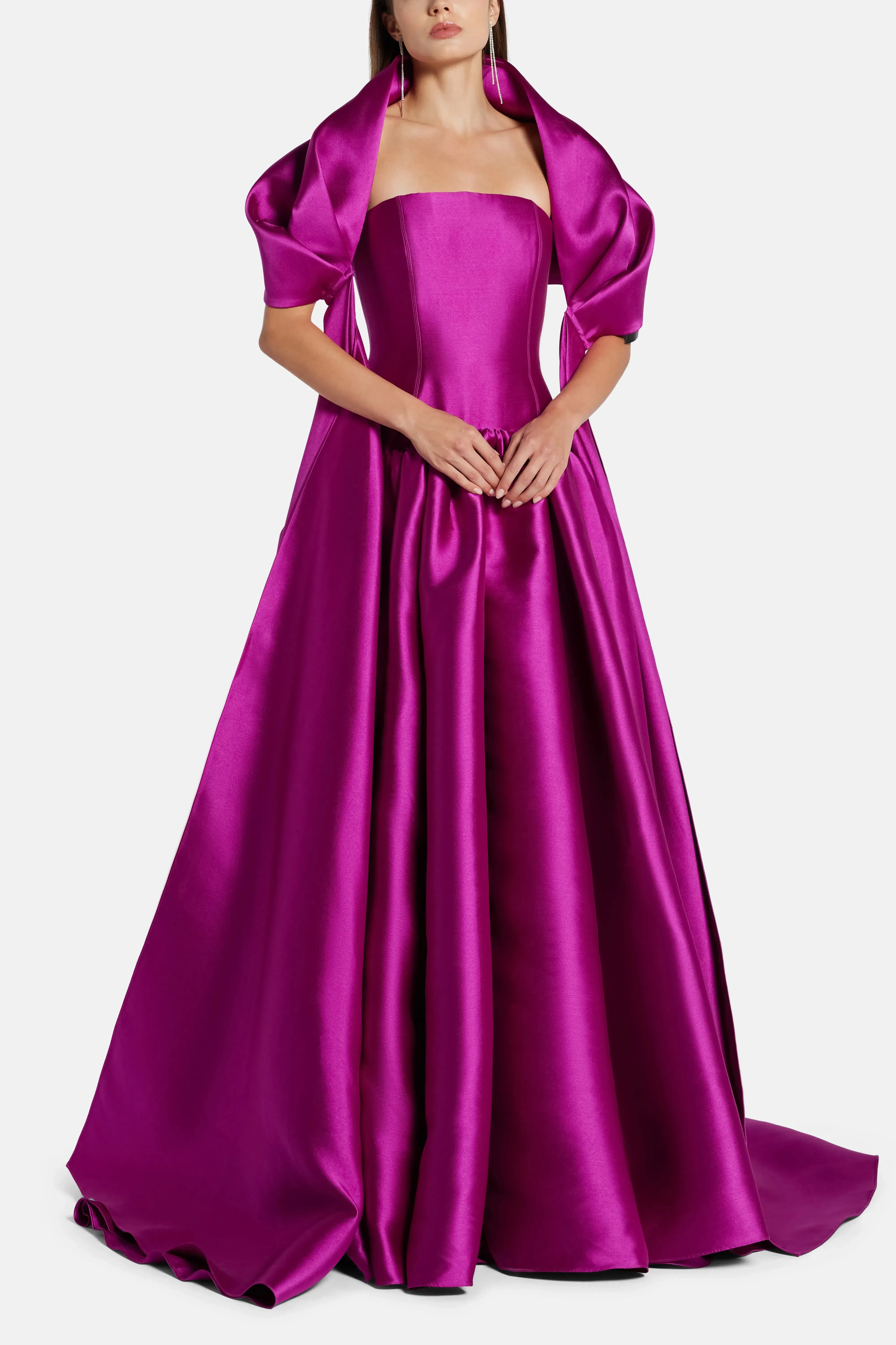 Solace London Jazmin Maxi Dress in Pink
