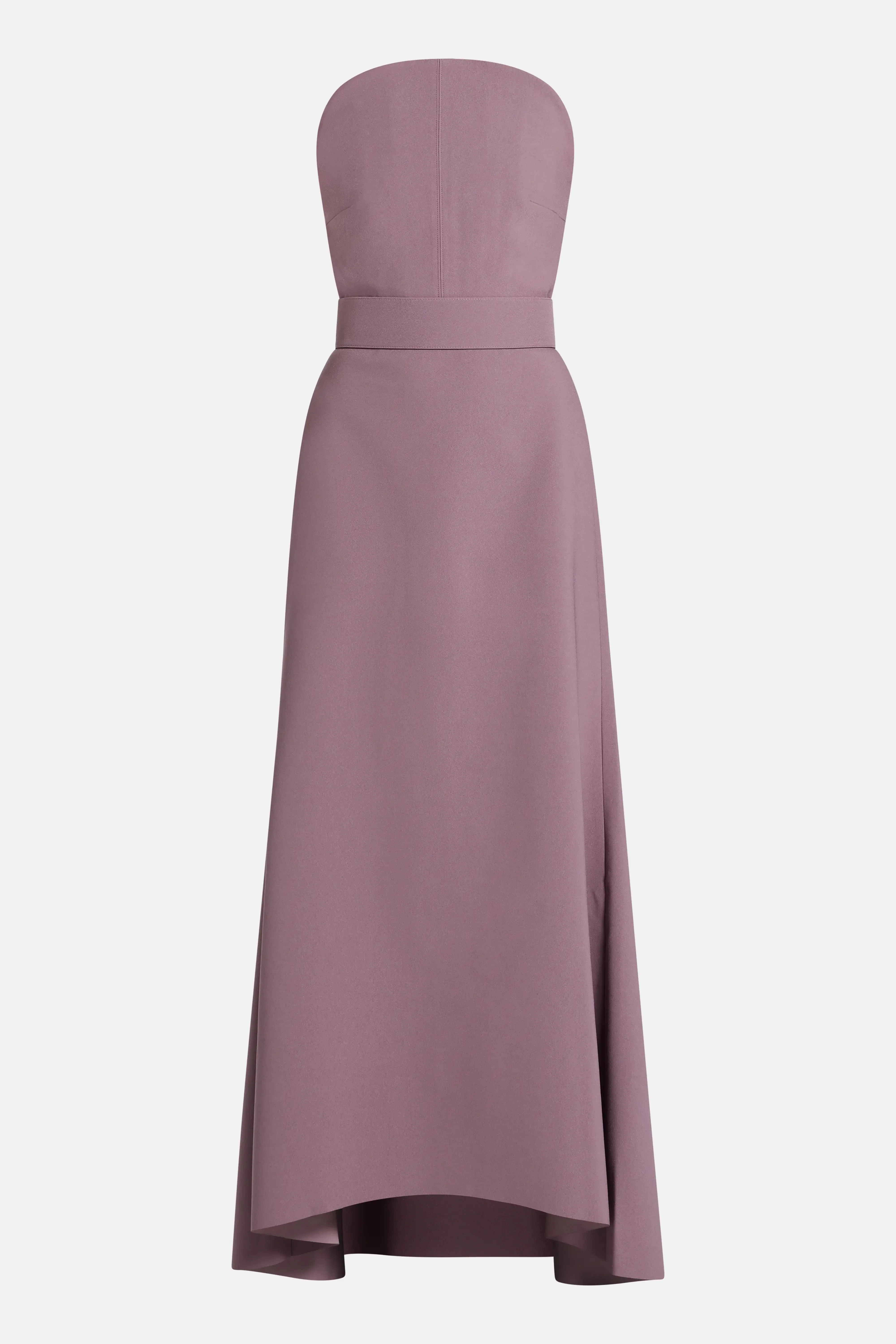 Solace London Ember Strapless Maxi Dress in Purple