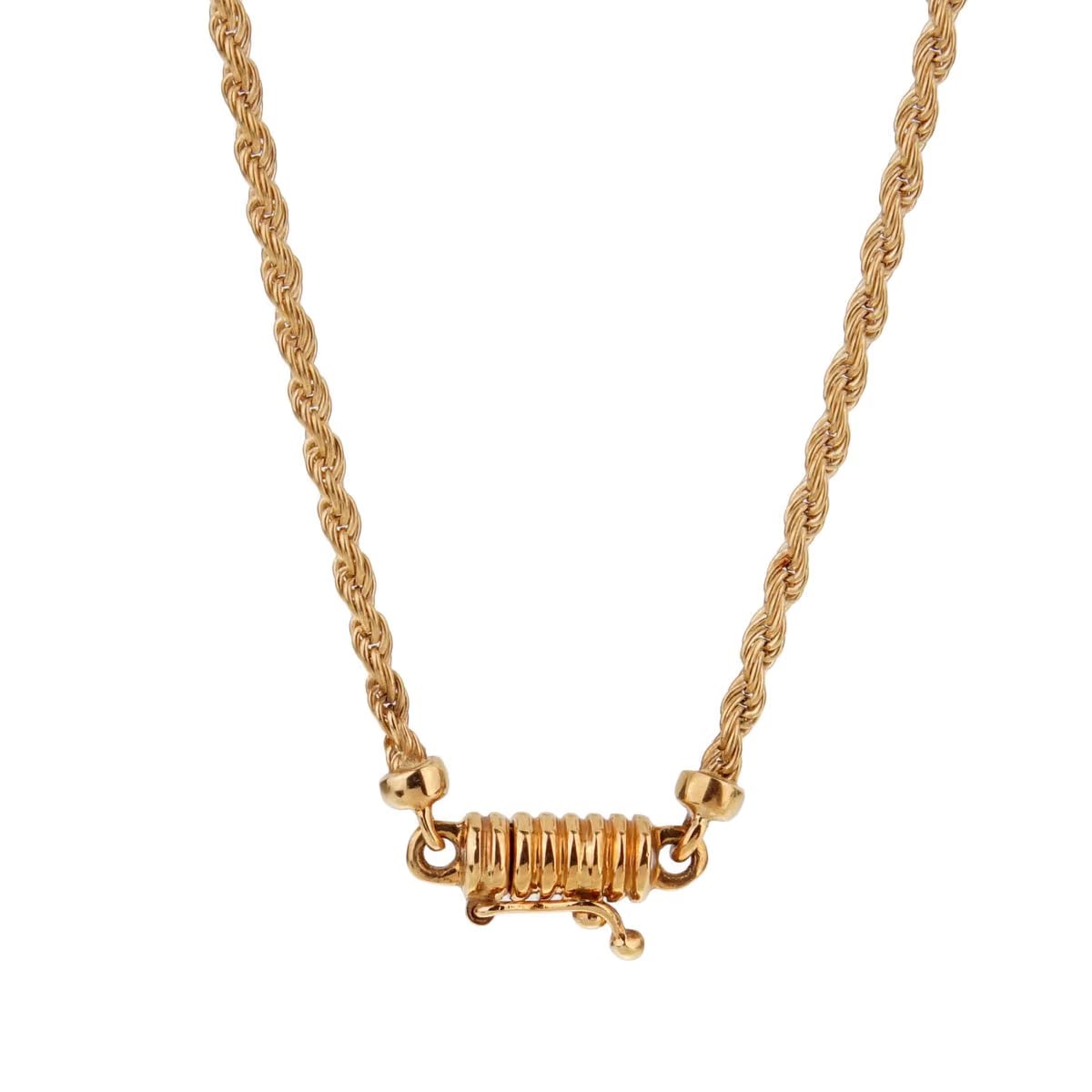 Boucheron Vintage Diamond 18k Yellow Gold Pendant Necklace