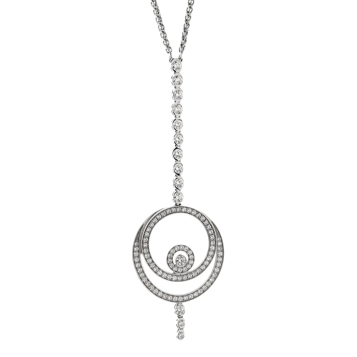 Audemars Piguet Millenary Diamond Drop Necklace