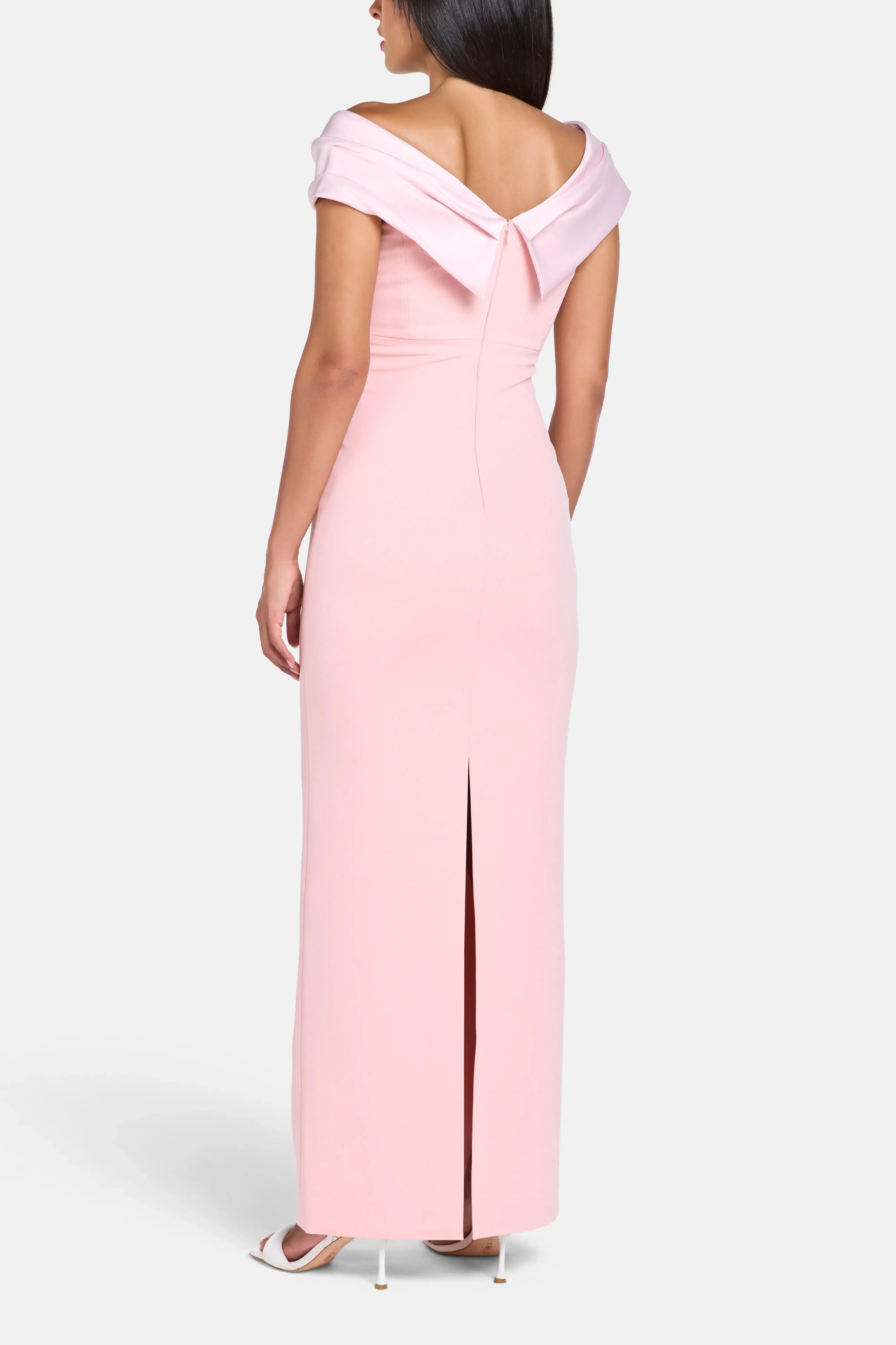 Solace London Adele Evening Dress in Pink
