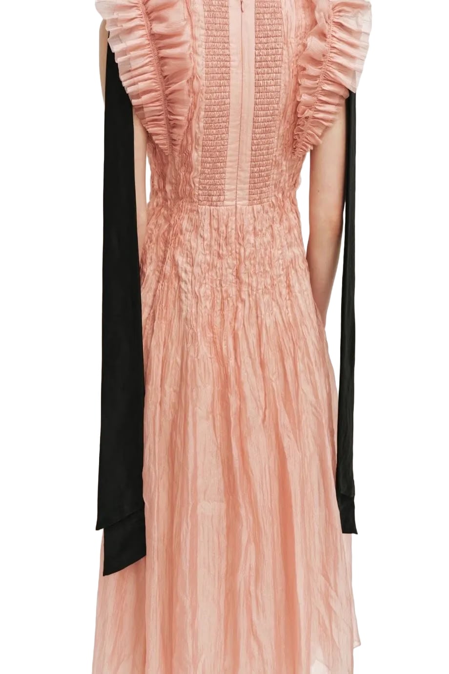 Aje Mathilde Sleeveless Maxi Dress in Pink