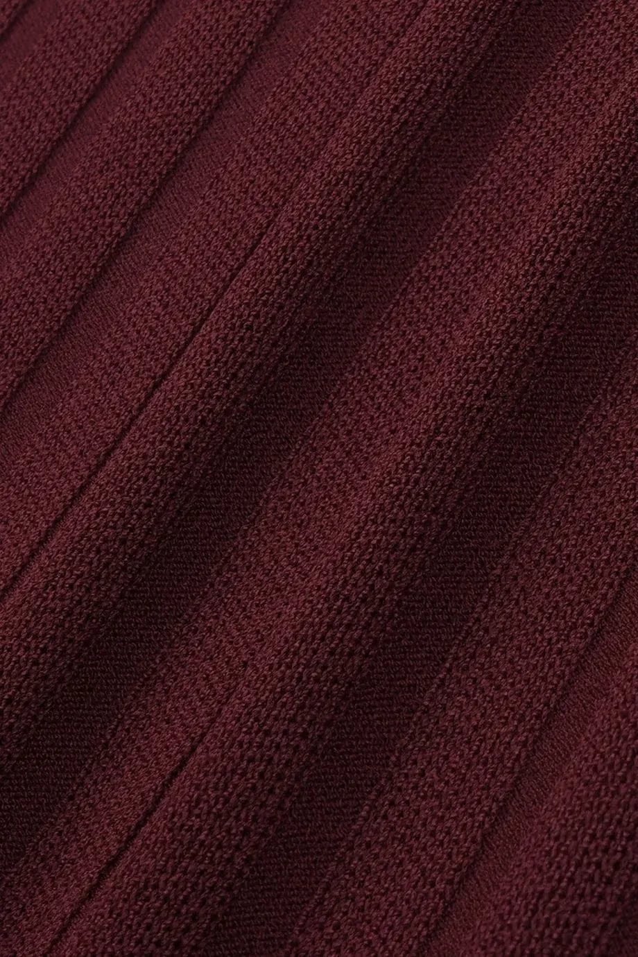 Sporty & Rich SRC Ribbed Trousers in Red