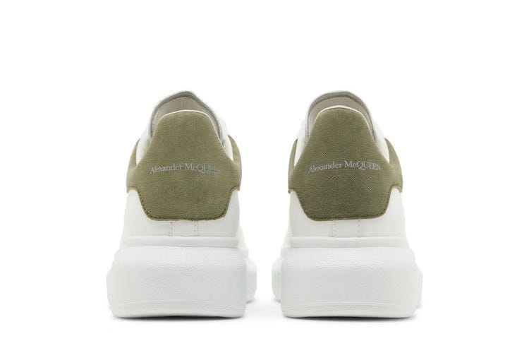 Alexander McQueen Wmns Oversized Sneaker 'White Khaki'