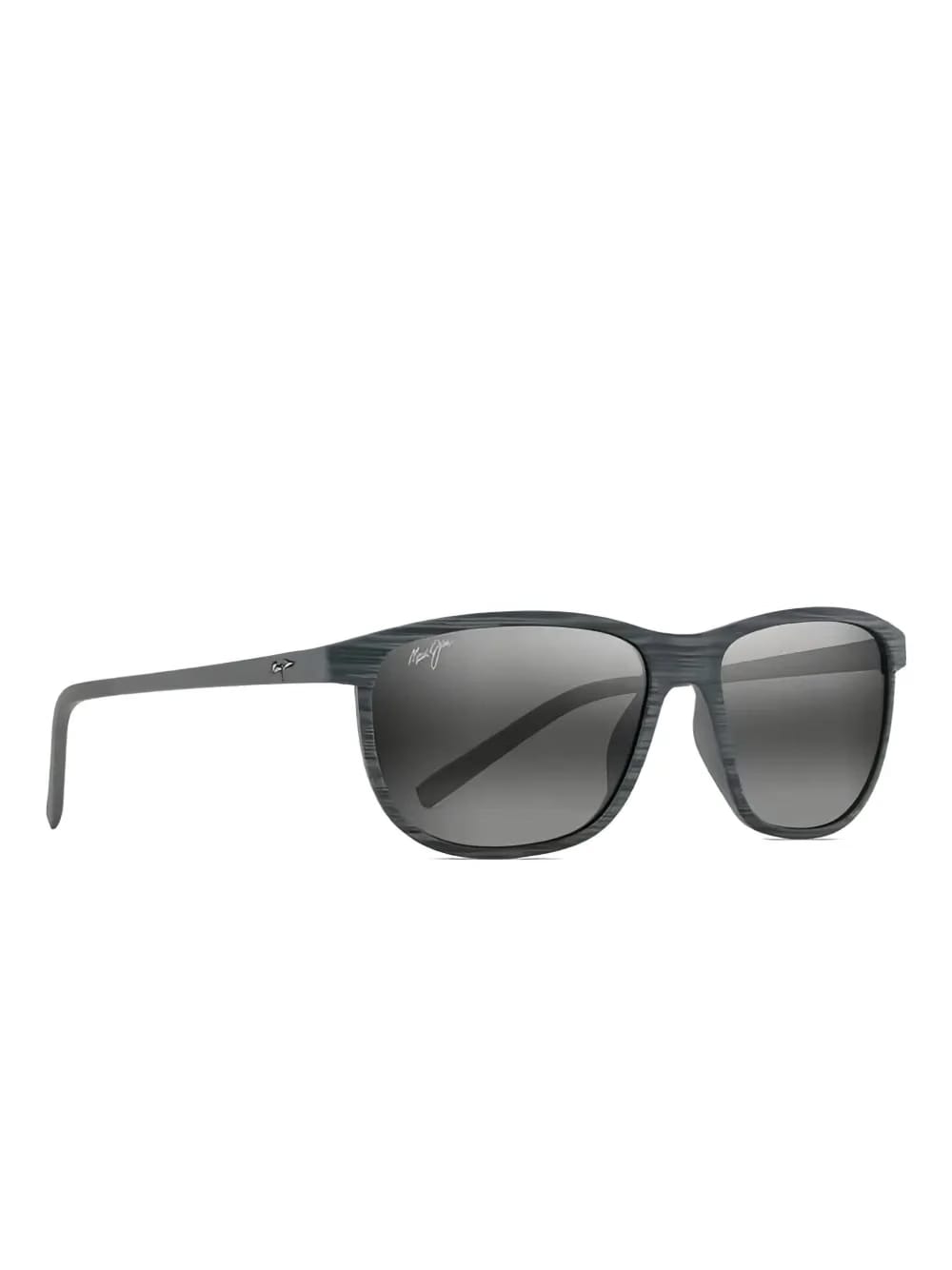 Lelekawa stripe-rectangle sunglasses