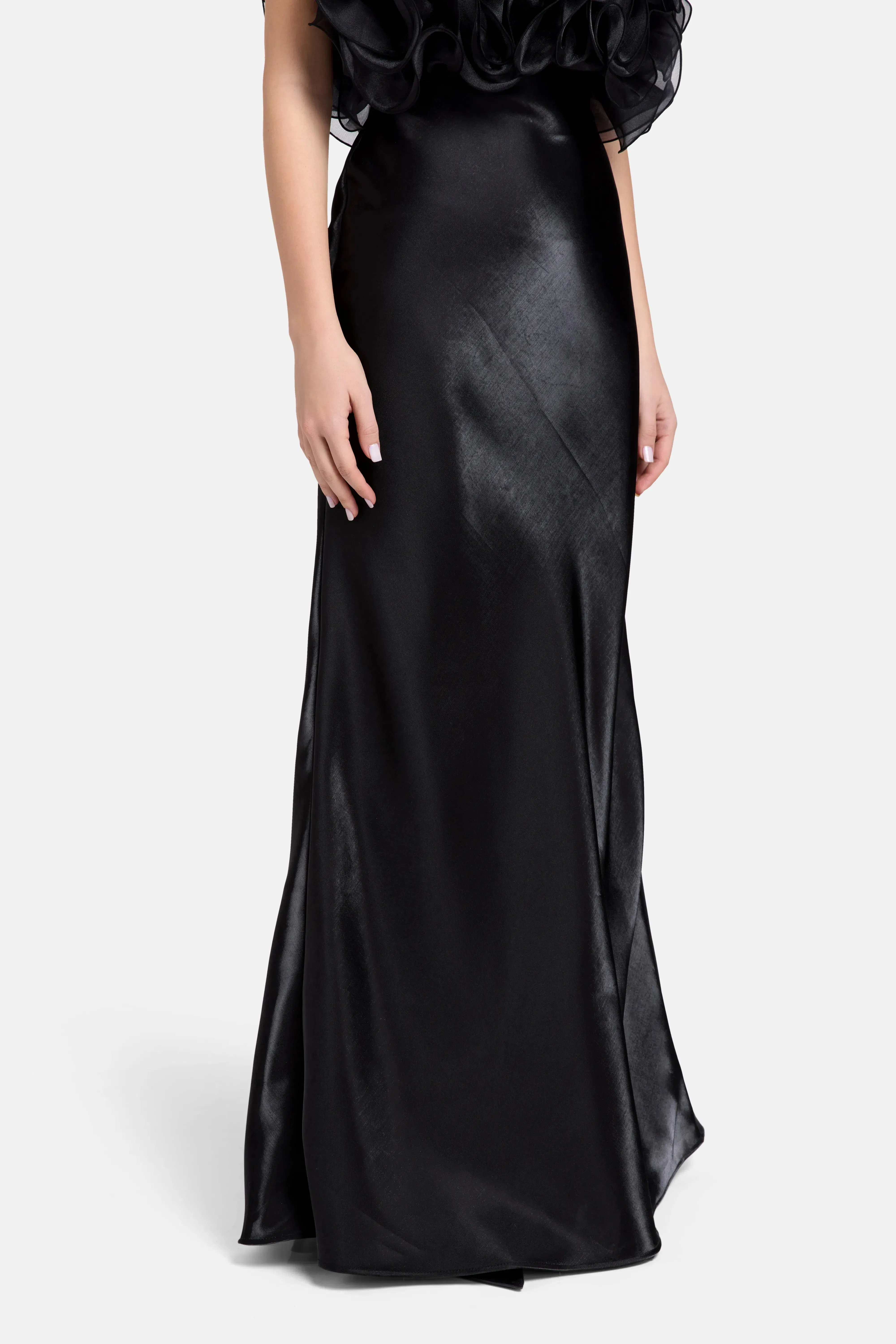L'IDÉE York Maxi Skirt in Black