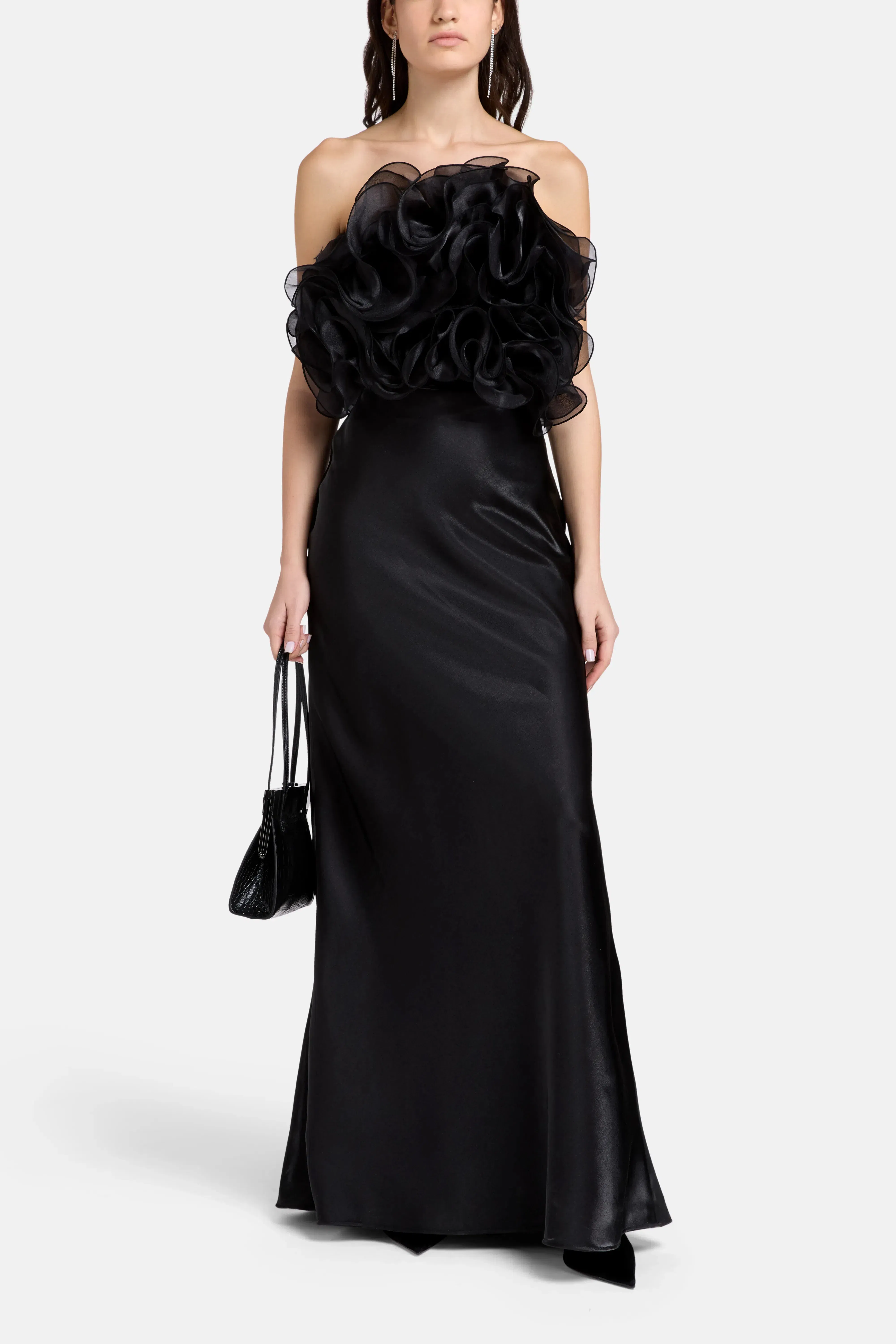 L'IDÉE York Maxi Skirt in Black
