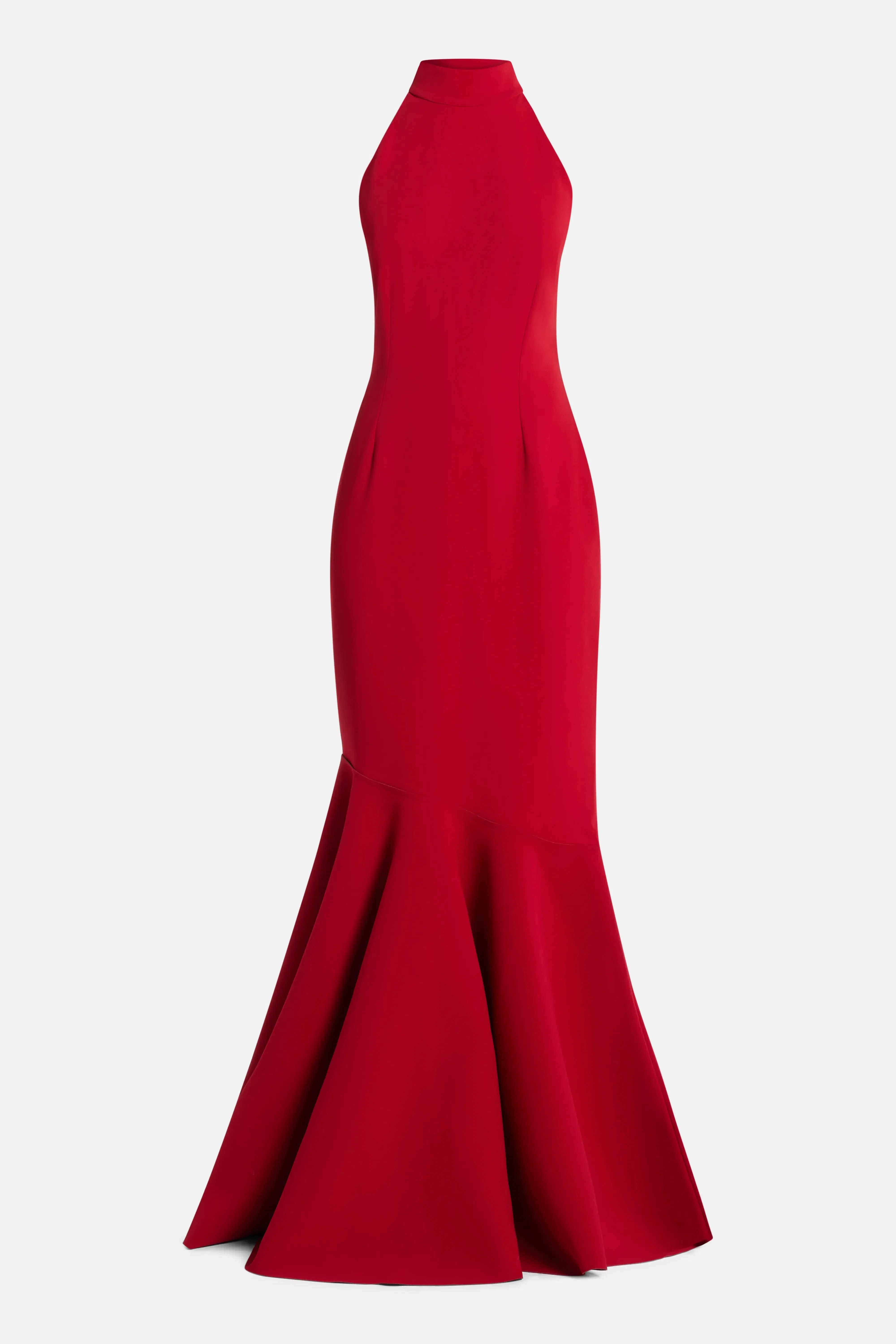 Solace London Kerra Evening Gown in Red