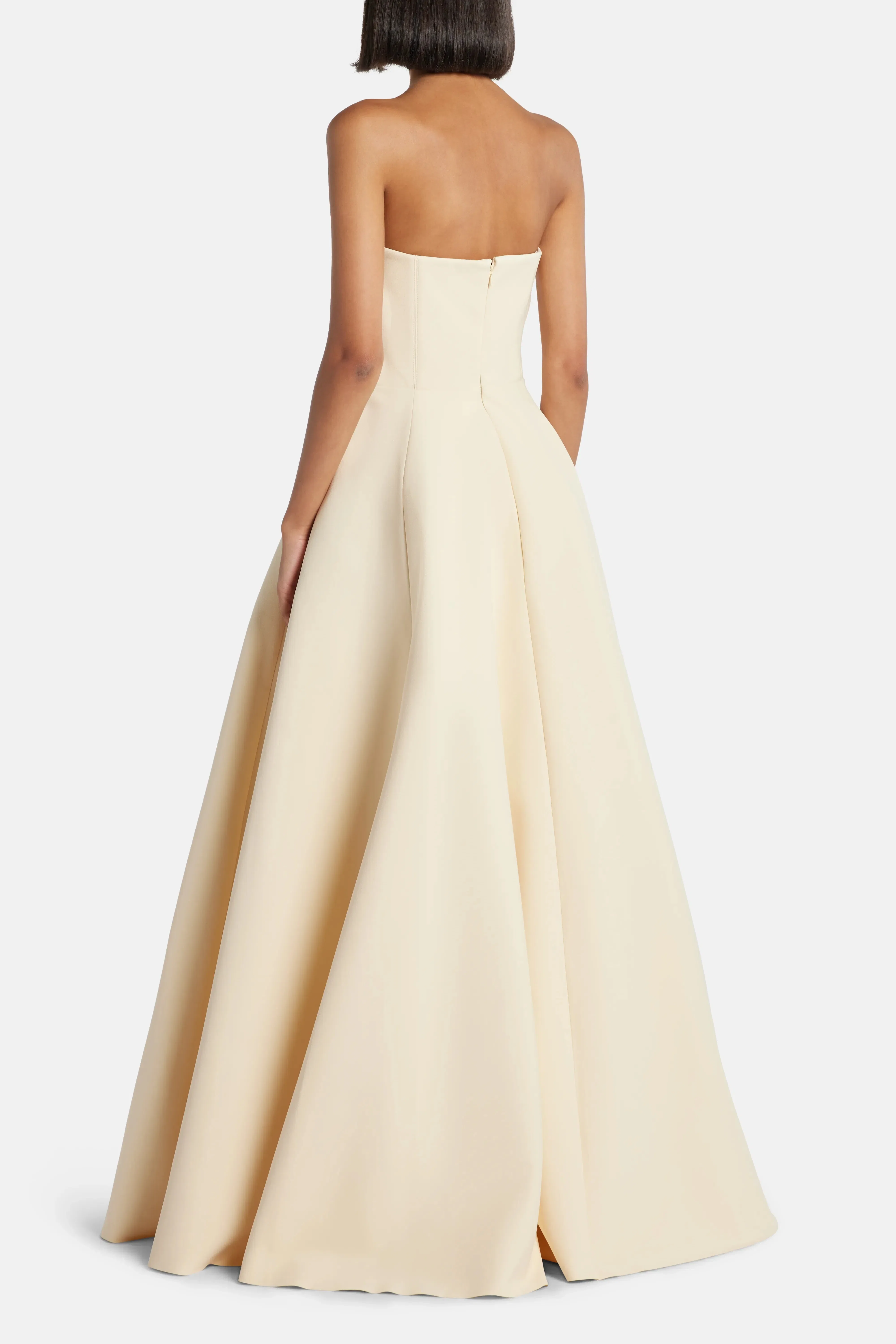Solace London Mathilde Evening Gown in White