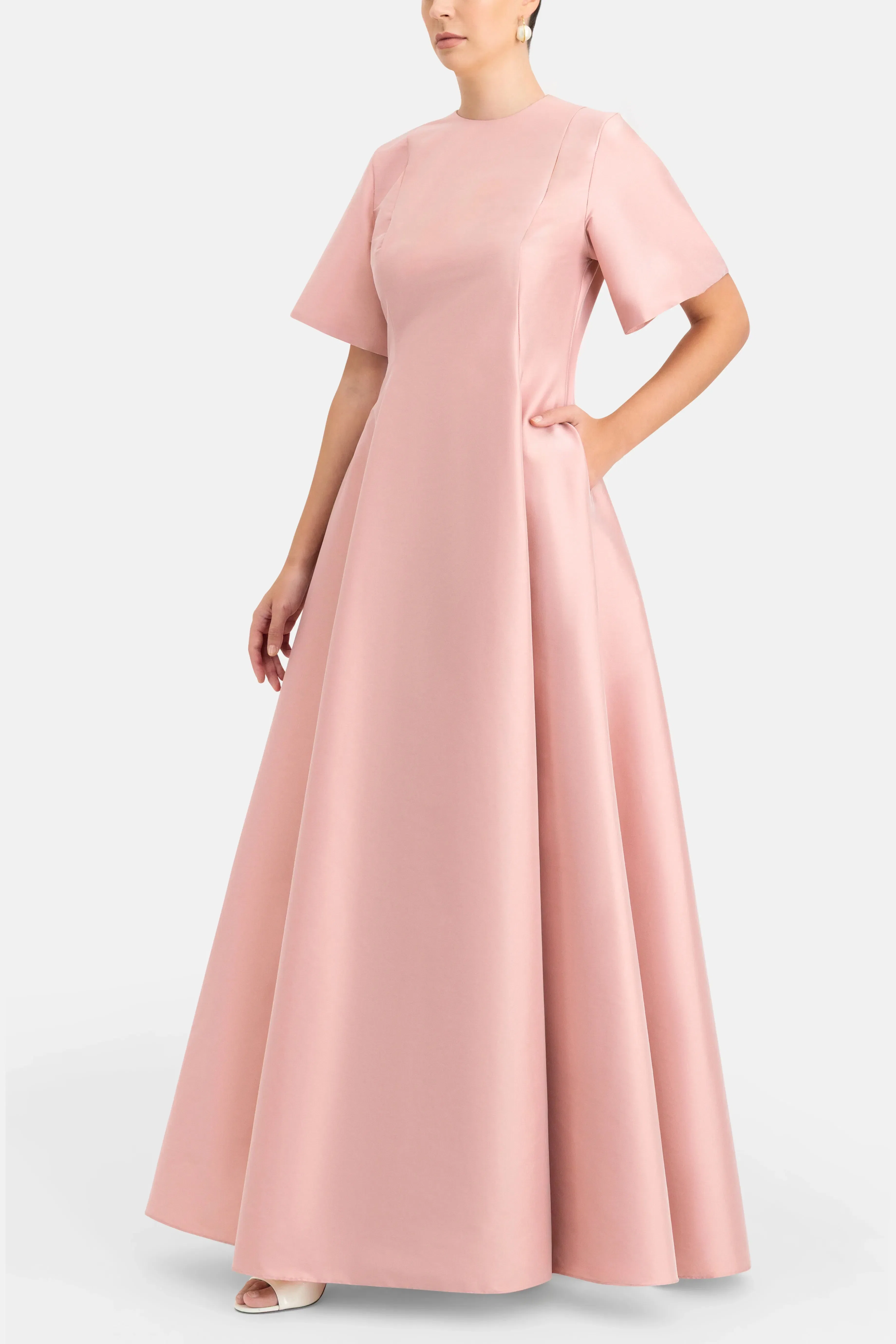 Bernadette Madeline Maxi Dress in Pink