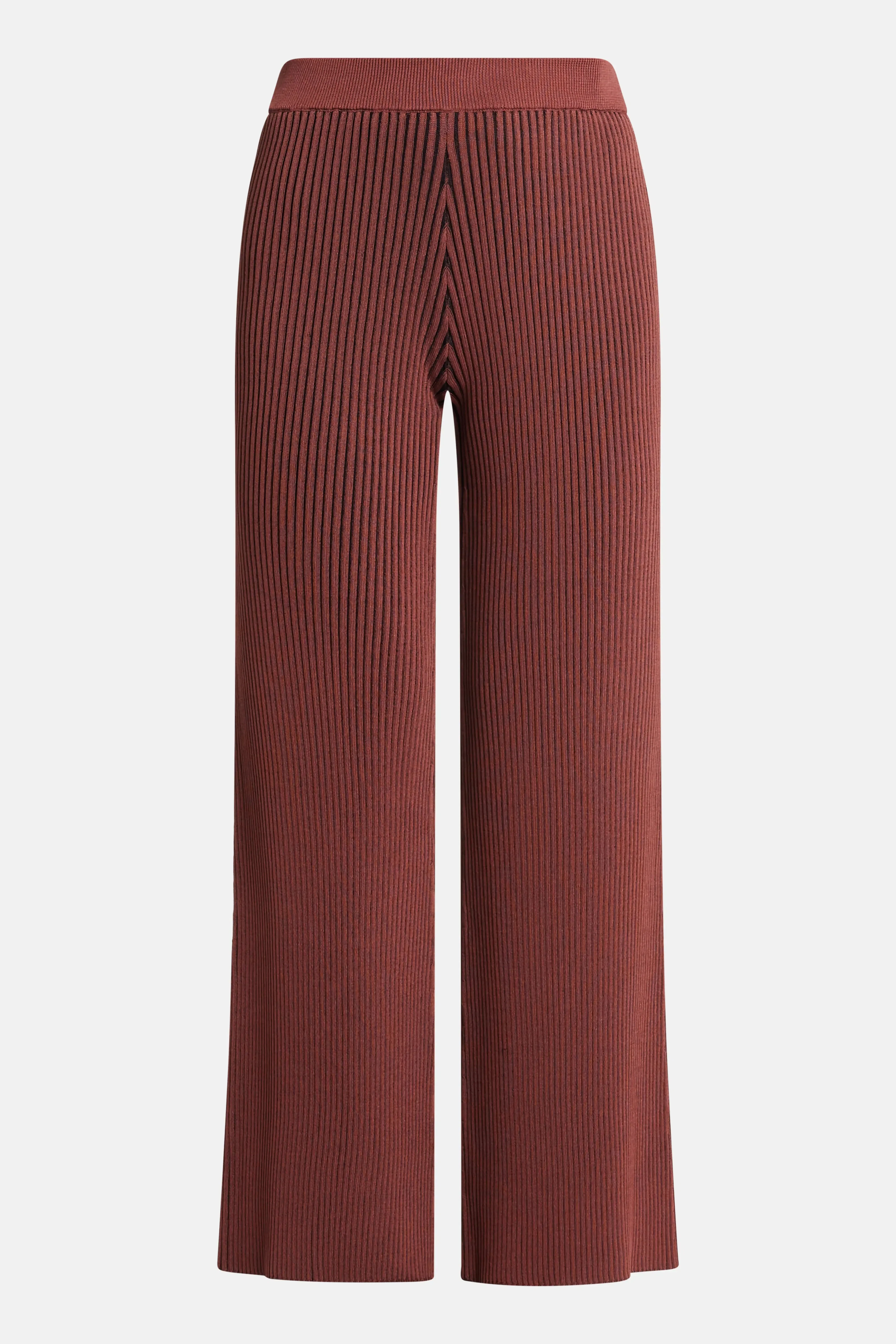 Simon Miller Val Knit Trousers in Brown