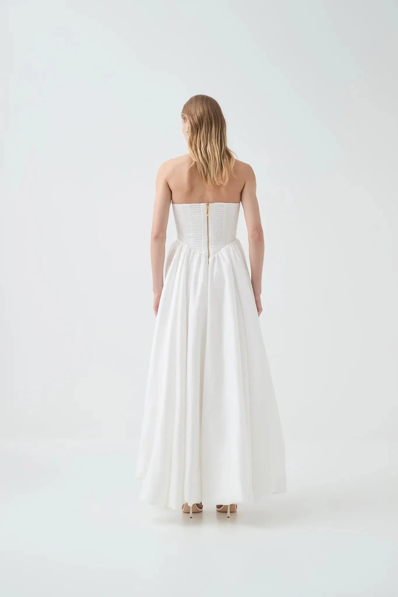 Aje Carina Maxi Dress In White