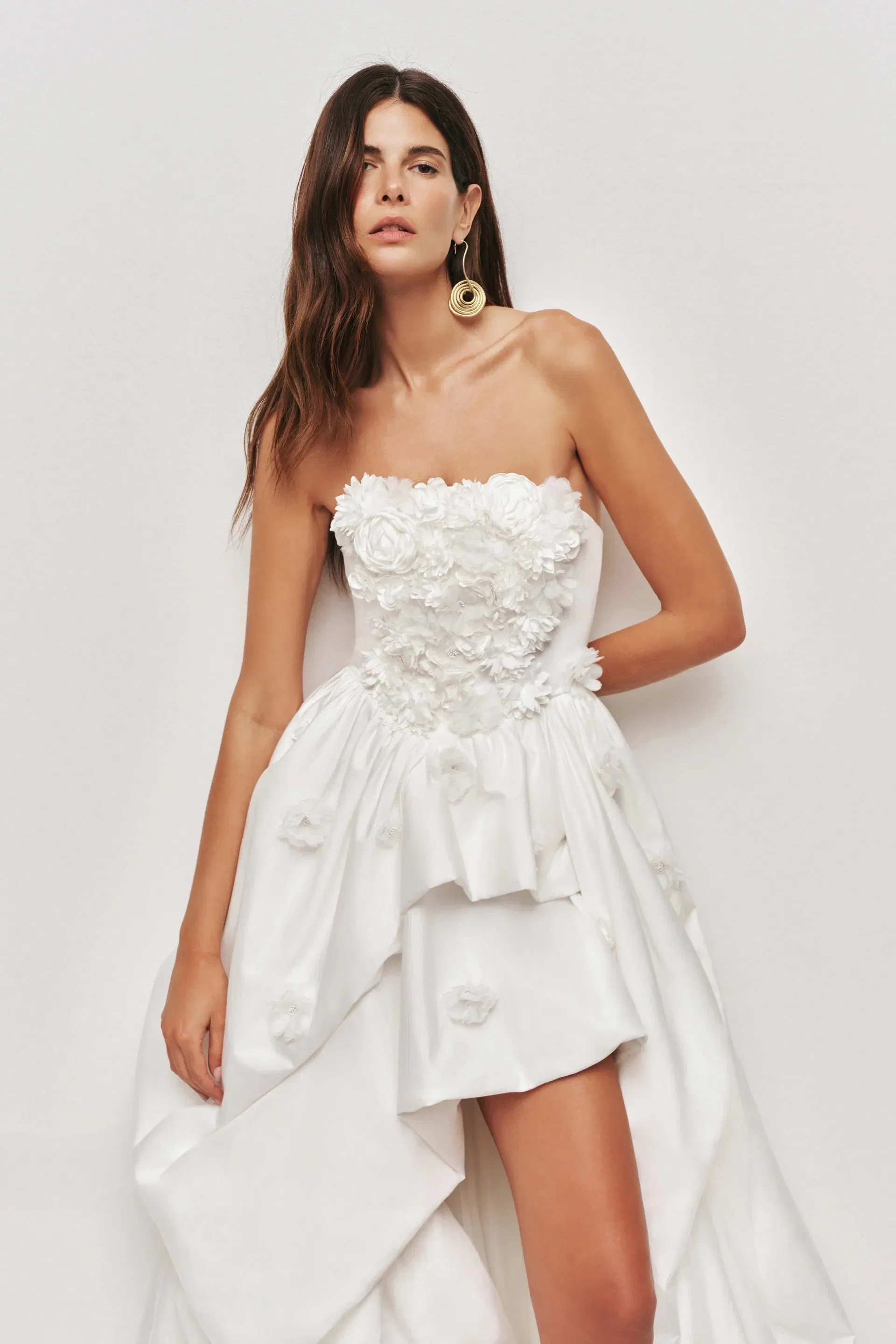 Aje Carina Maxi Dress In White