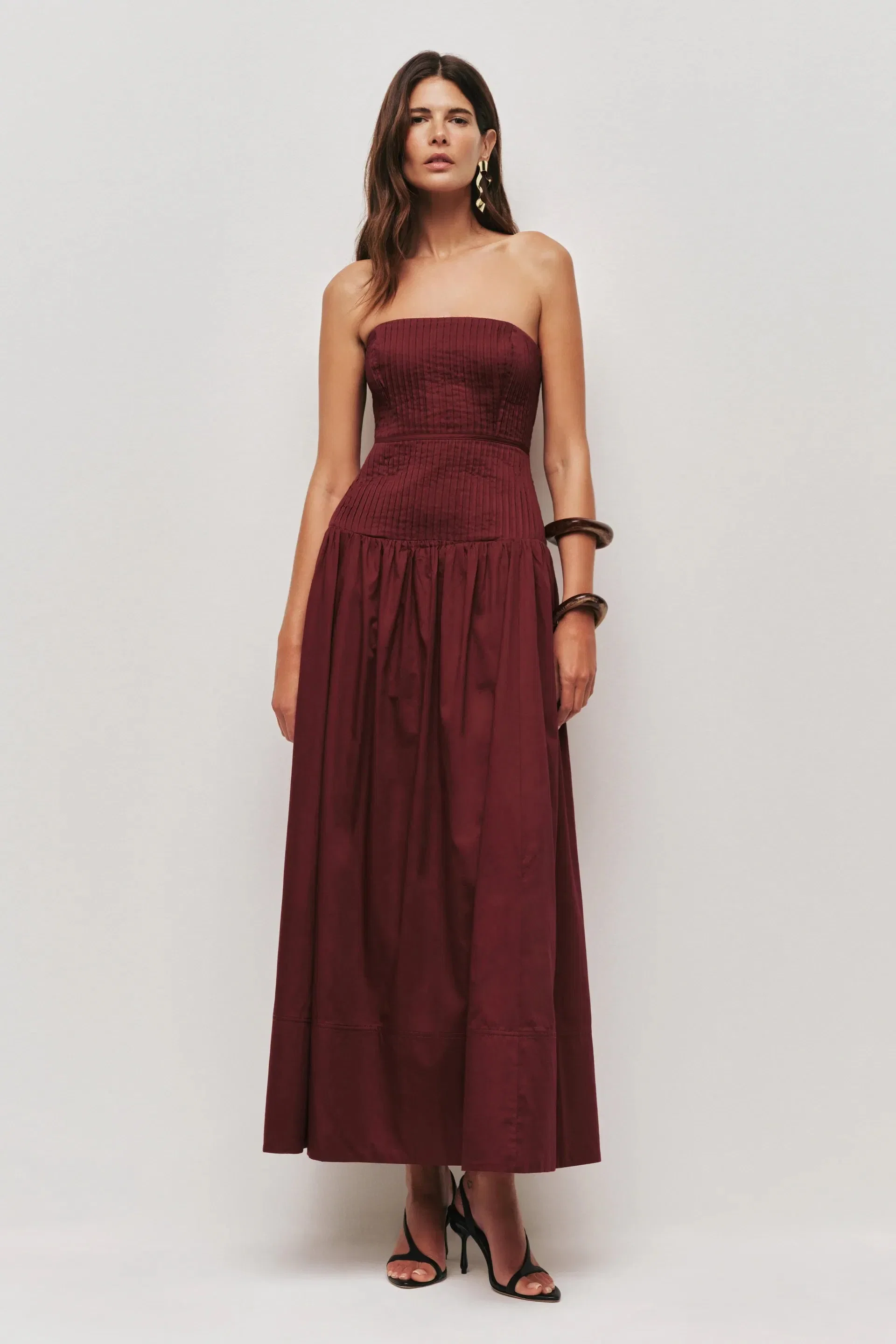 Aje Vacation Maxi Dress In Purple
