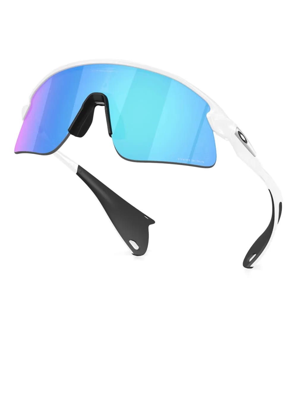geometric shield-frame sunglasses