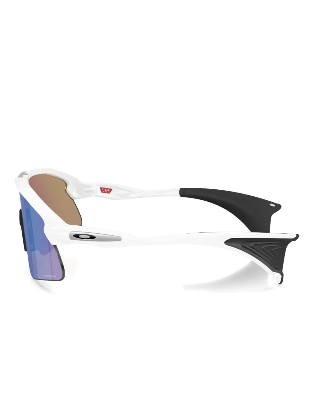 geometric shield-frame sunglasses