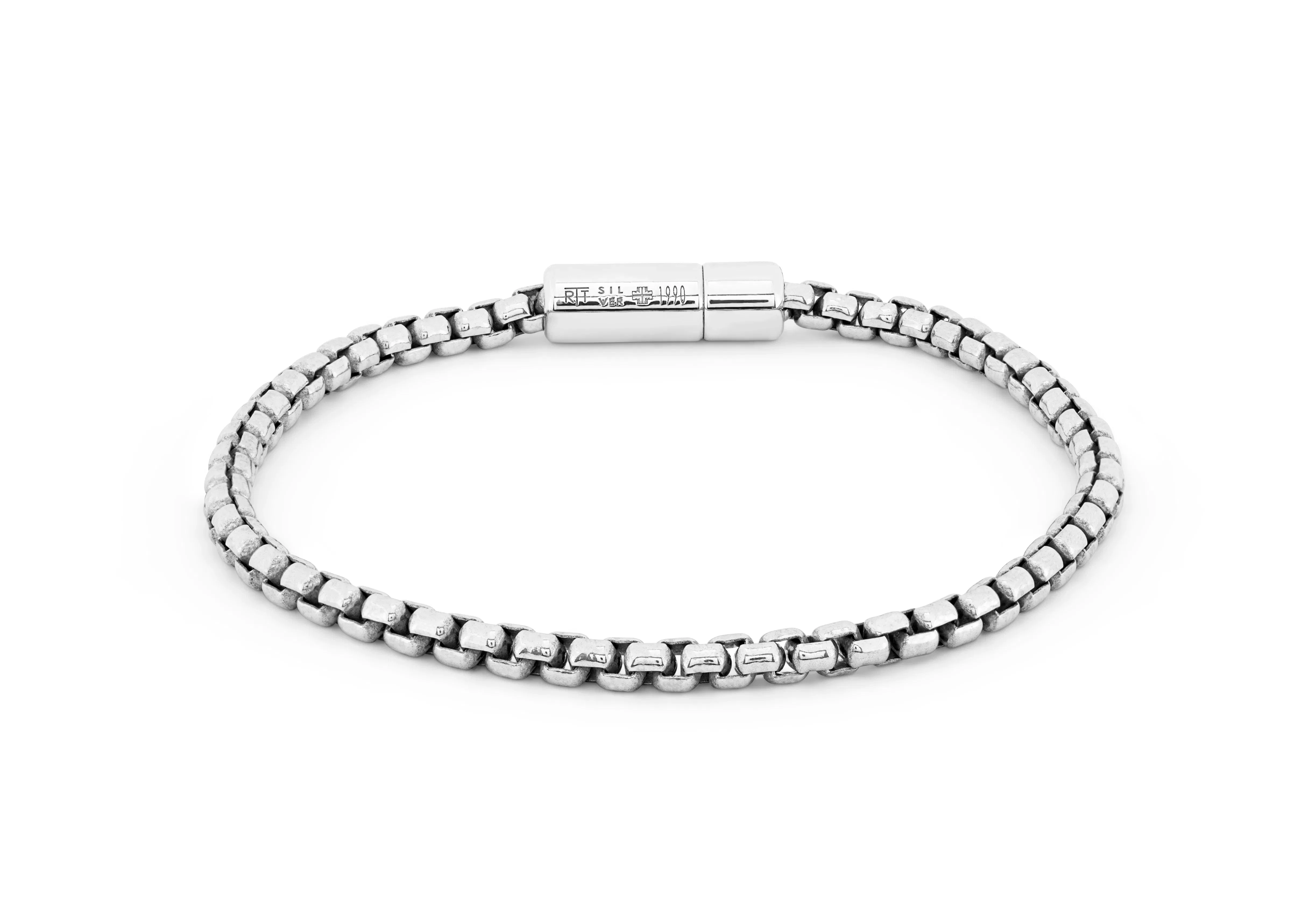 Tateossian Pop Sleek bracelet in sterling silver