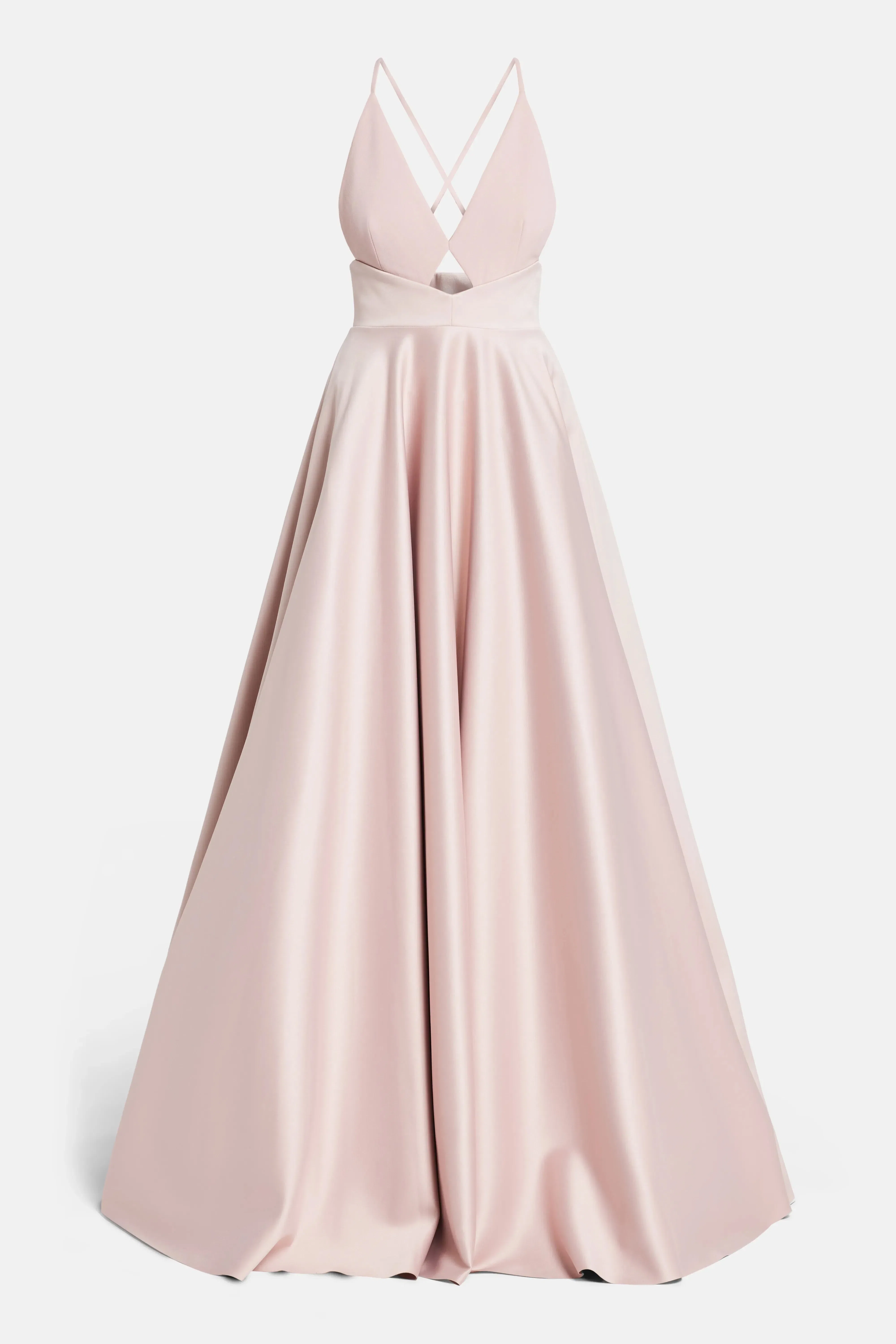 Solace London Avallon Sleeveless Evening Dress in Pink