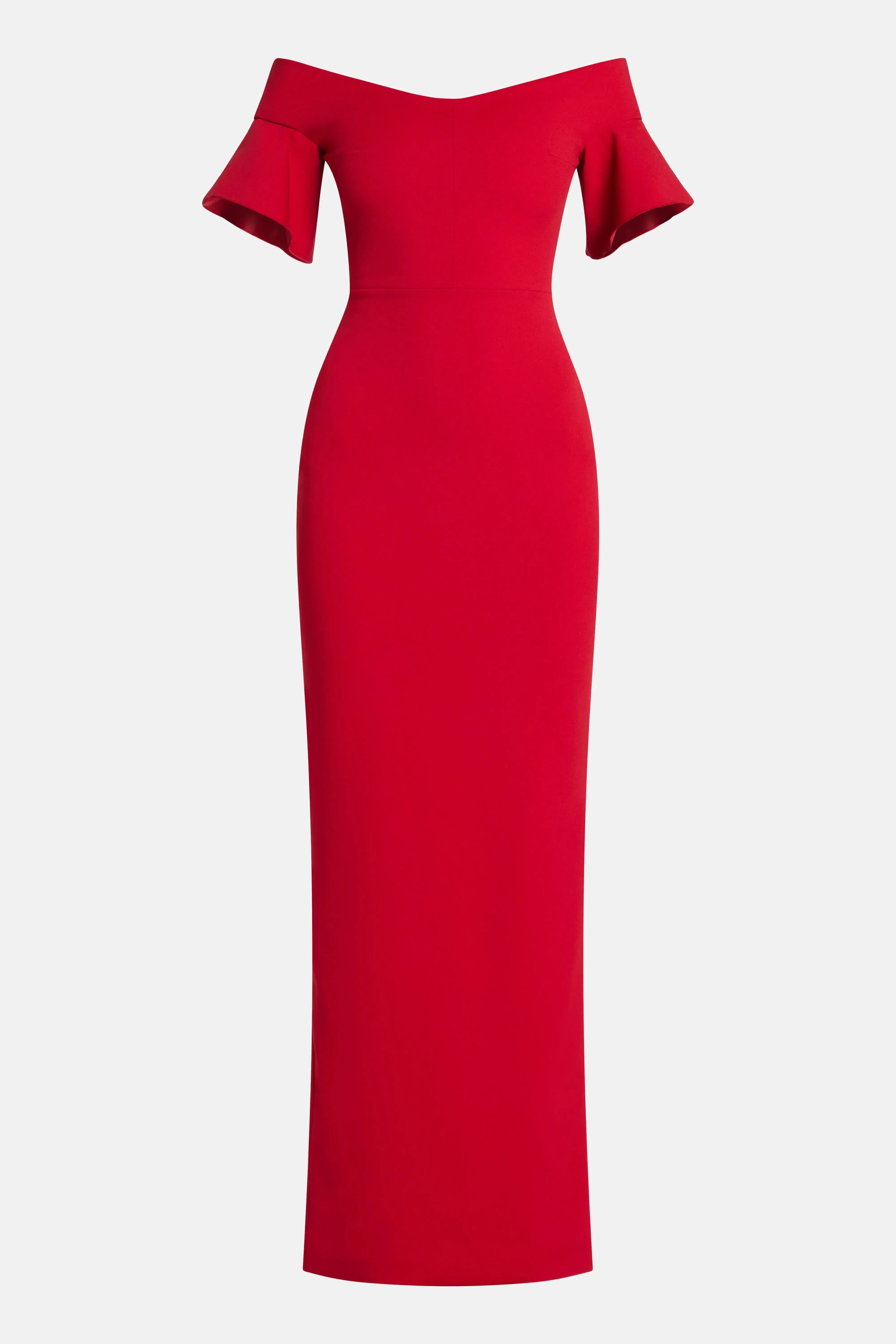 Solace London Cielo Evening Dress in Red