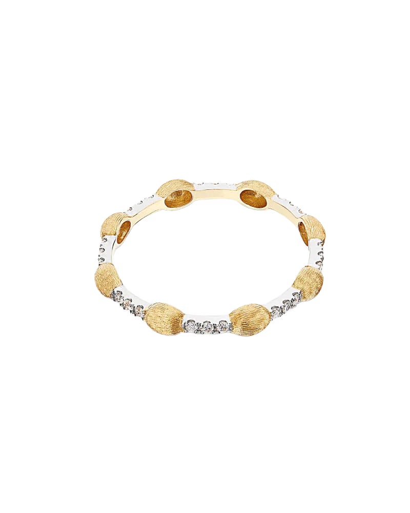 Nanis 18k Gold Diamond Ring