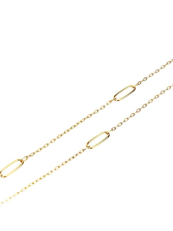 Nanis 18k Yellow Gold Long Diamond Necklace