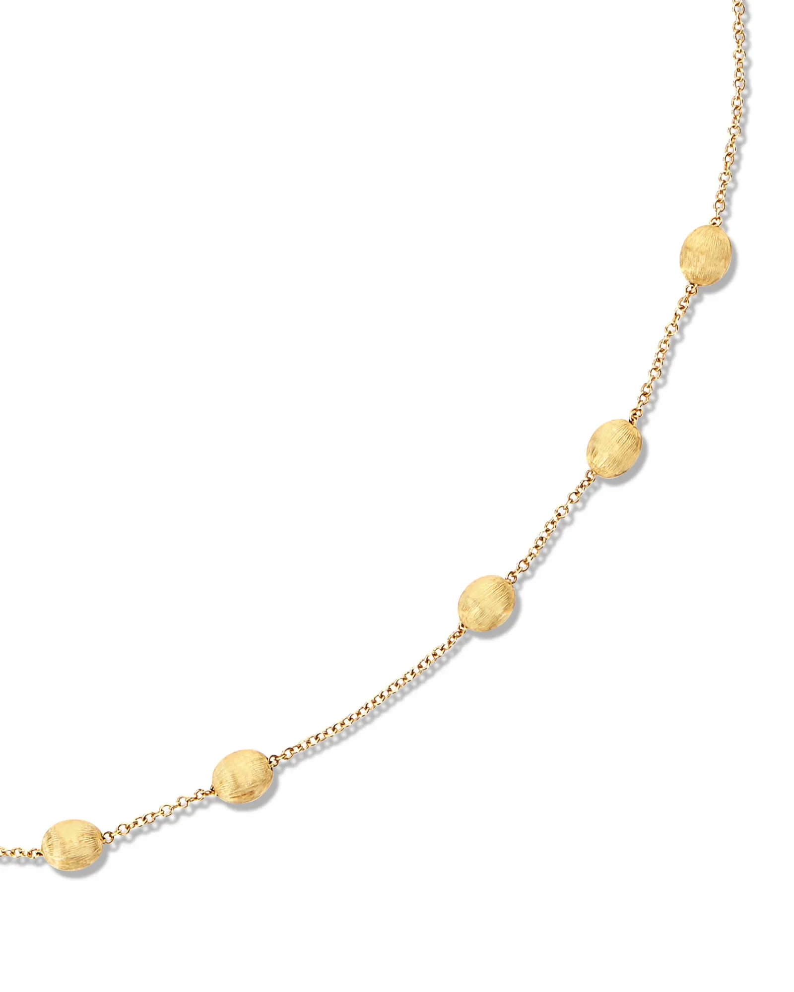 Nanis 18k Yellow Gold Boules Necklace