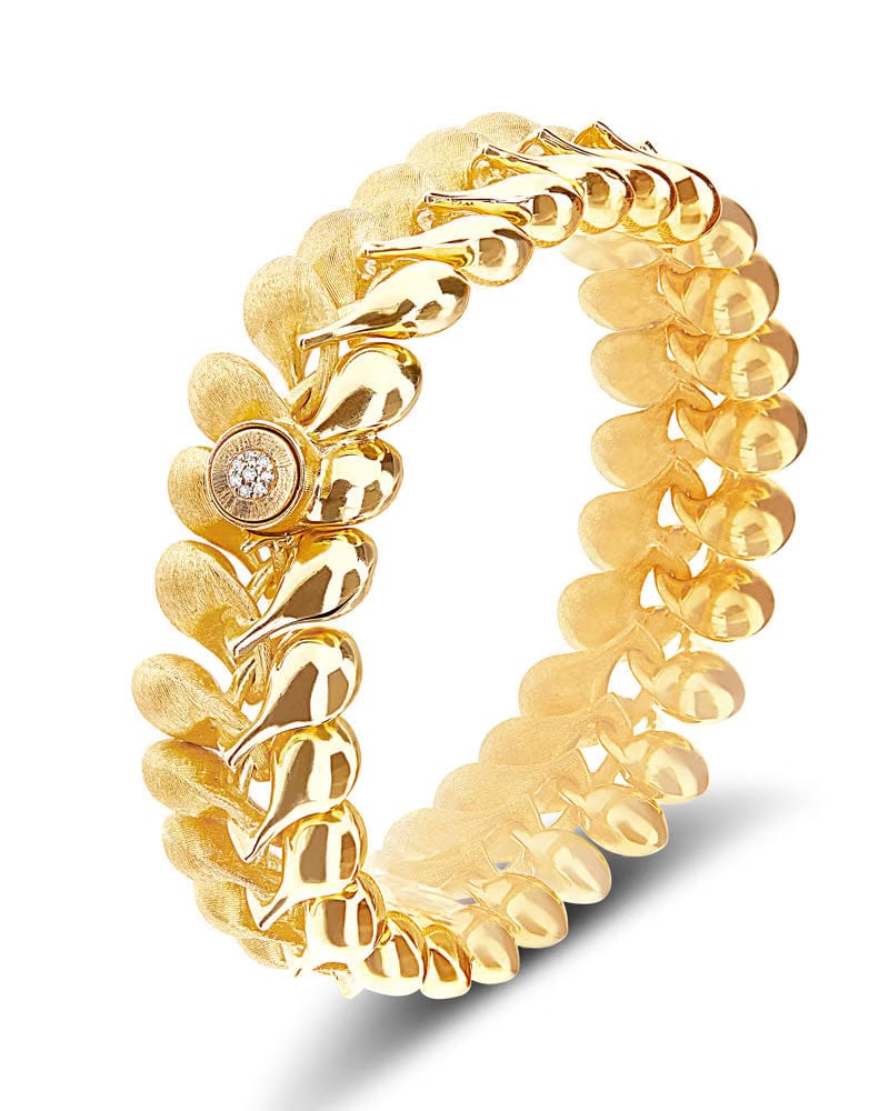 Nanis 18k Yellow Gold Diamond Bracelet