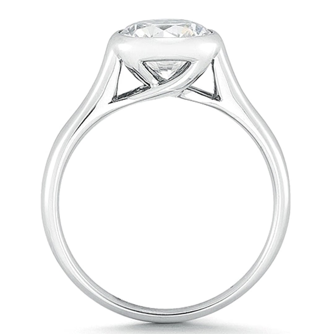 Vatche Bezel Set Solitaire Engagement Ring