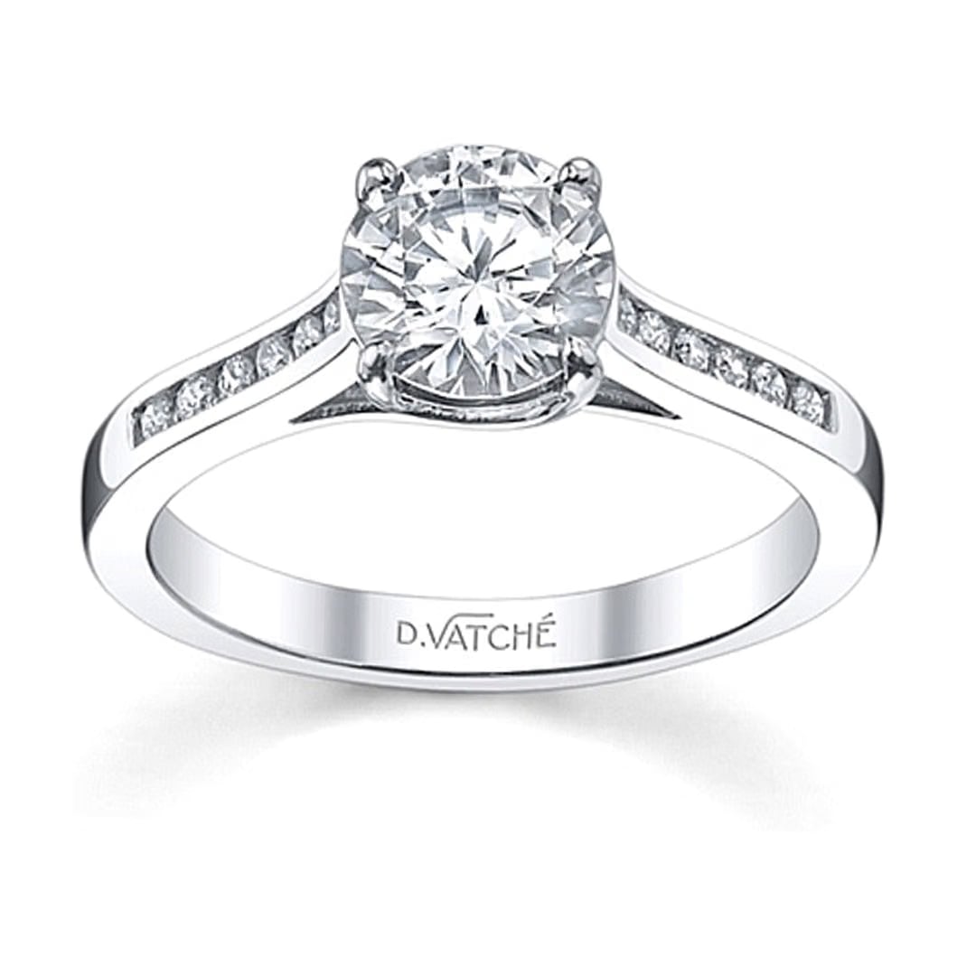 Vatche Channel Set Diamond Engagement Ring