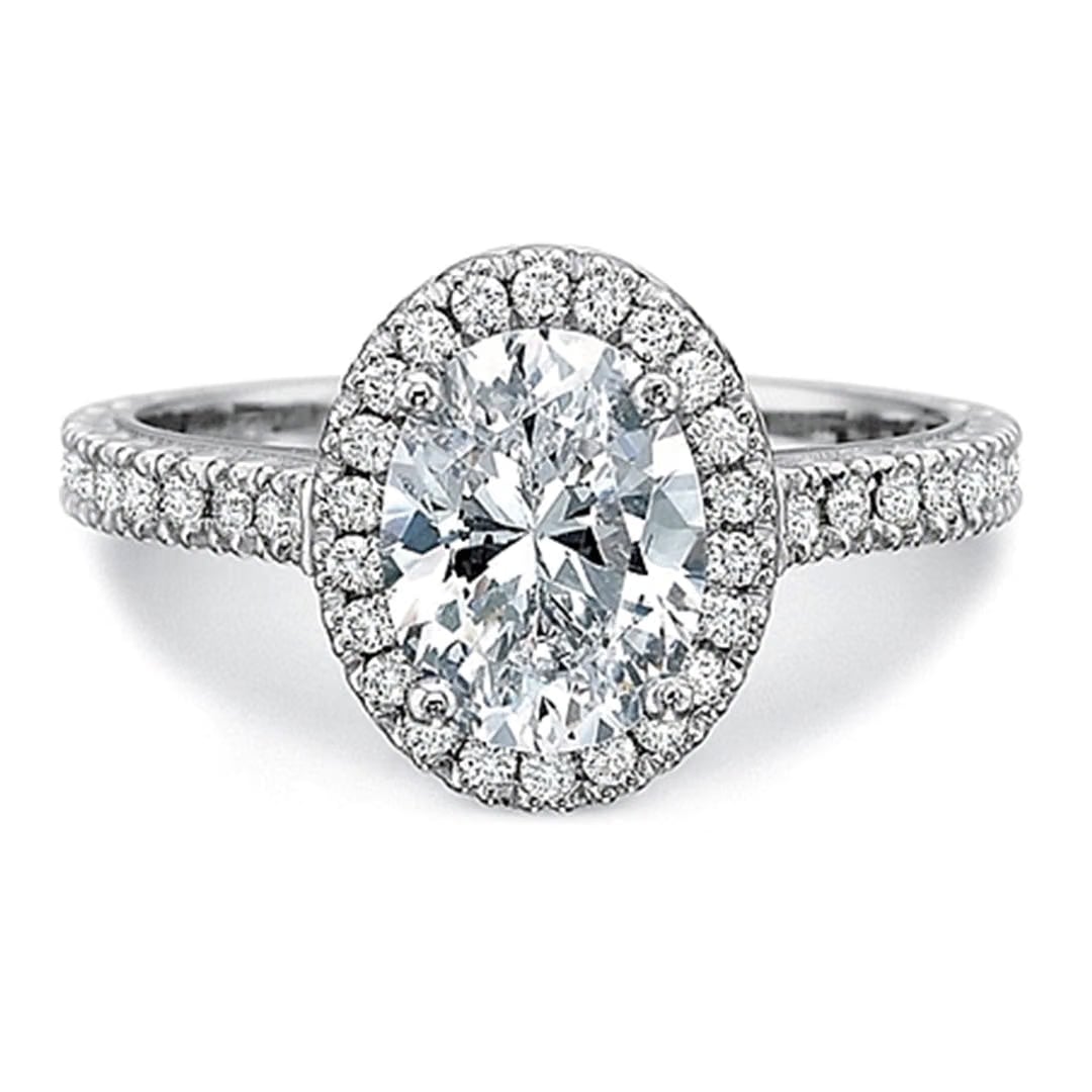 Precision Set Flush Fit Diamond Engagement Ring