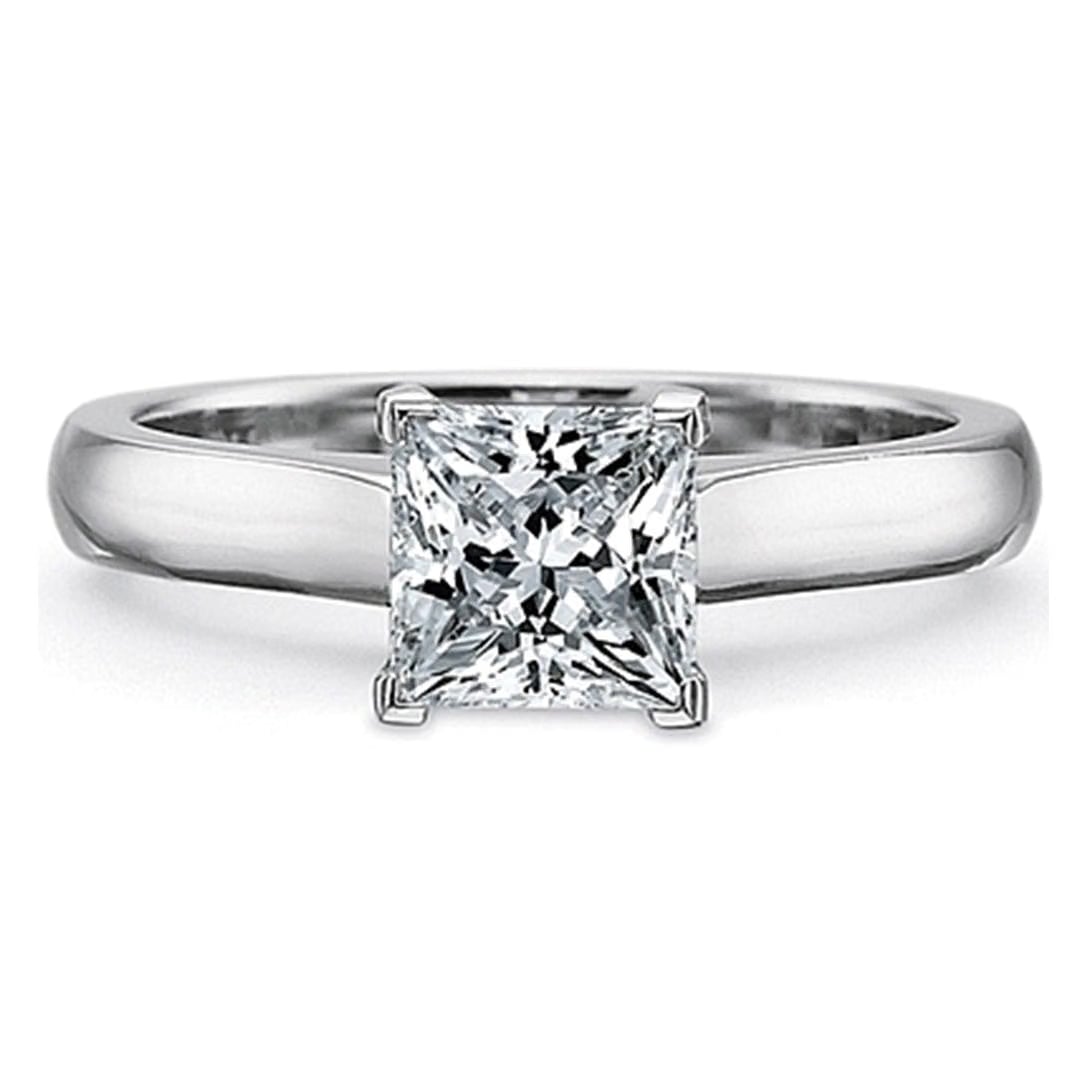 Precision Set Solitaire Diamond Engagement Ring