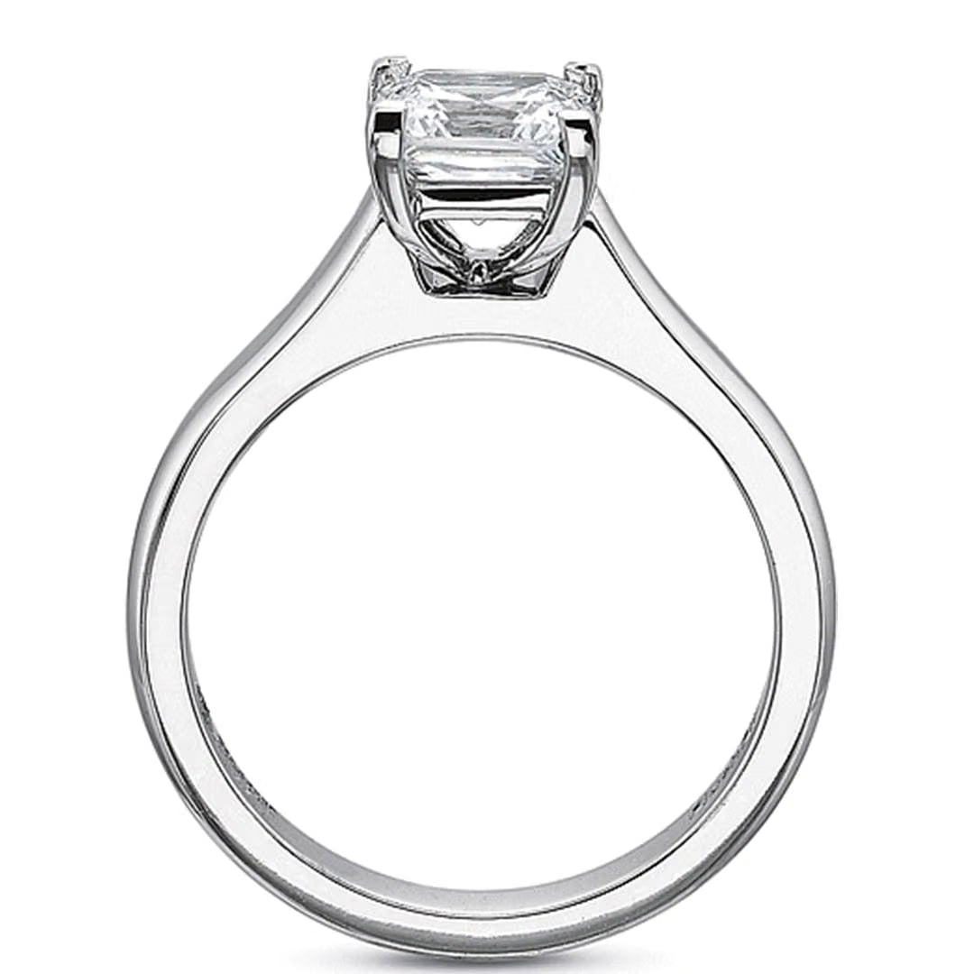 Precision Set Solitaire Diamond Engagement Ring