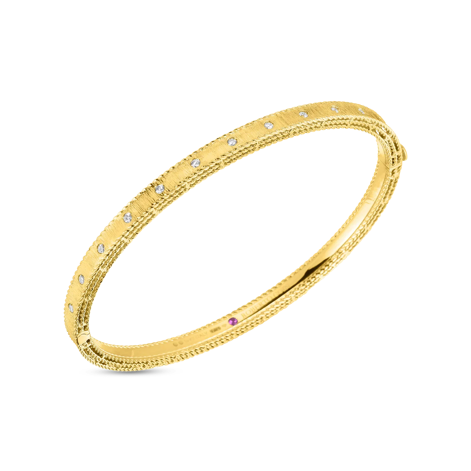 Roberto Coin 18k Yellow Gold Princess Bangle