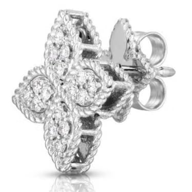 Roberto Coin 18k Princess Flower Stud Earrings
