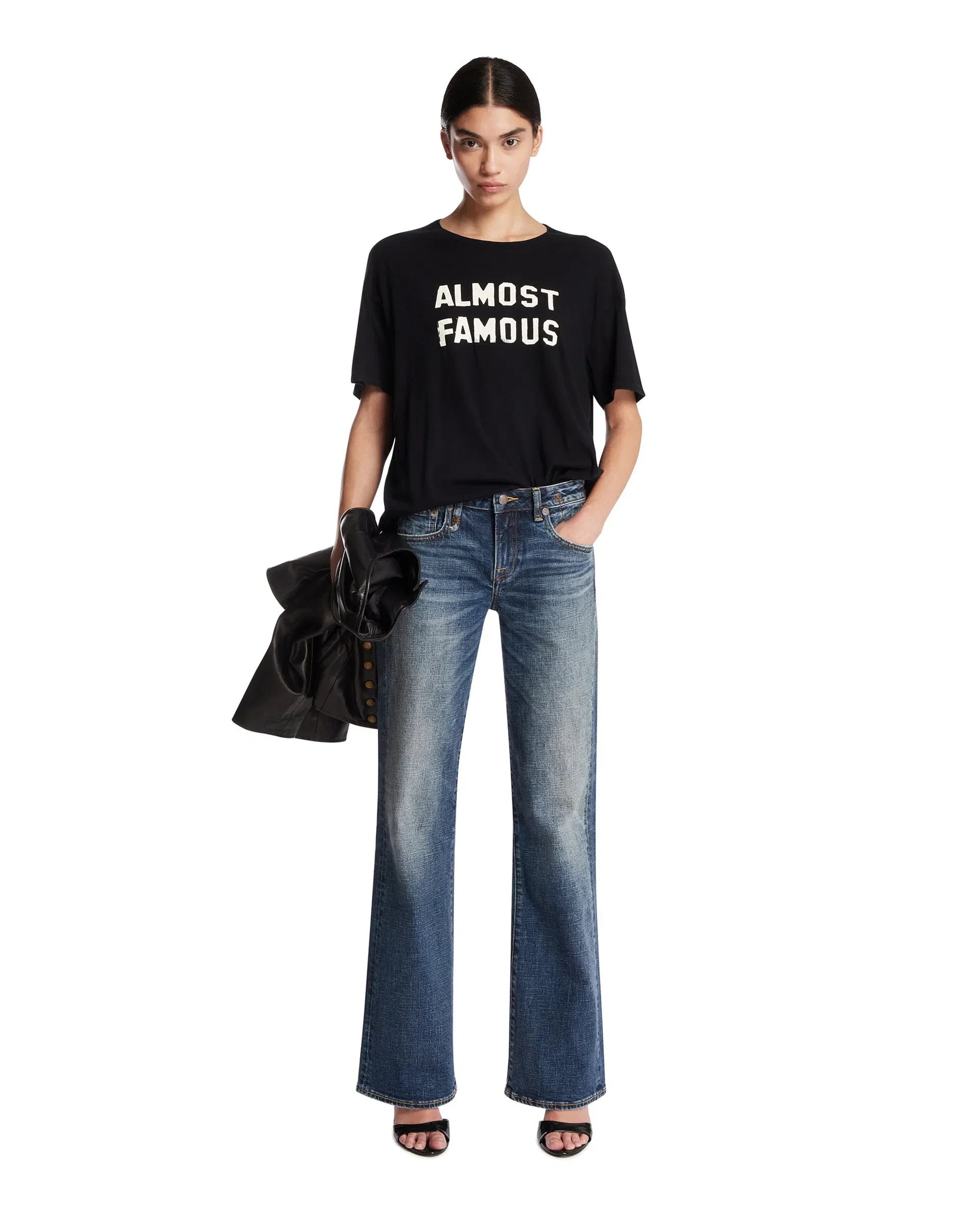 R13 T-Shirt Almost Famous Nera