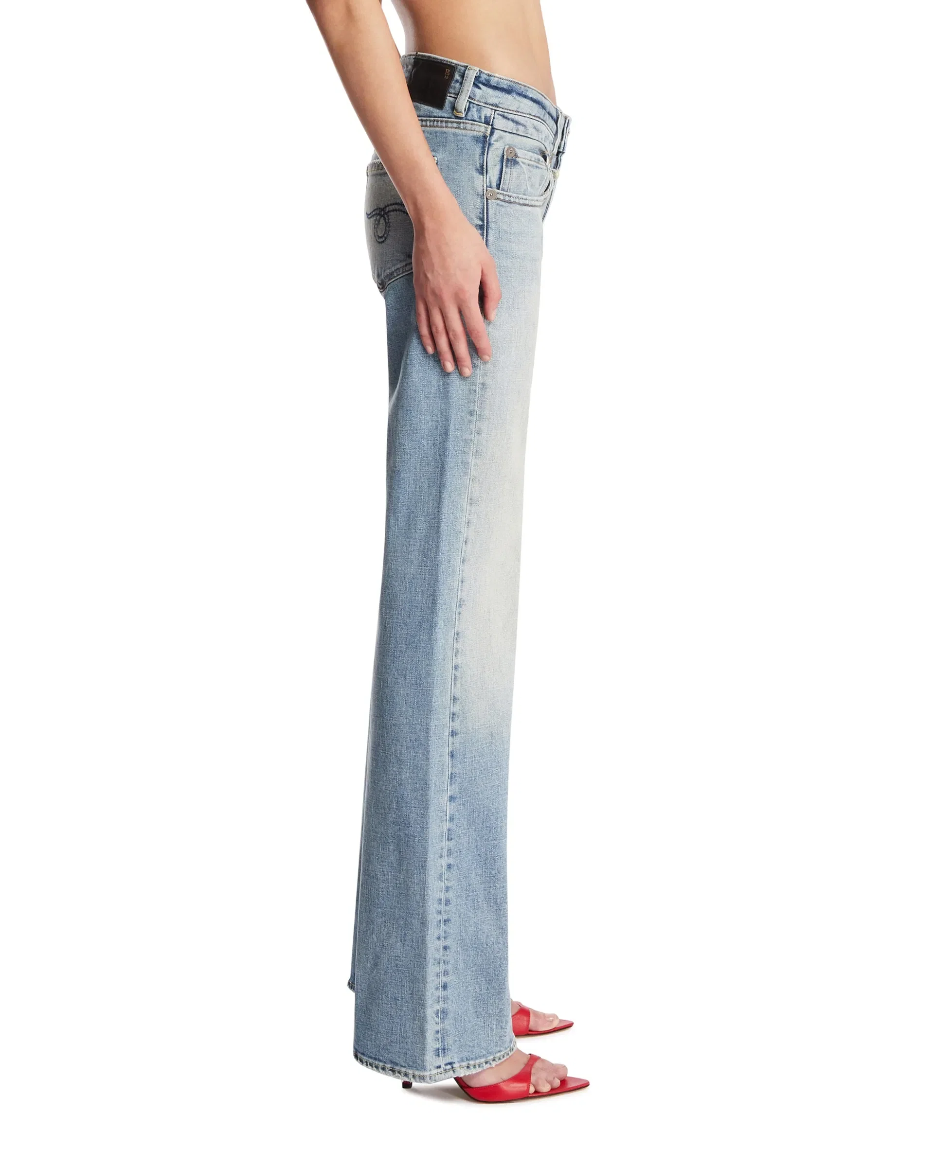 R13 Jeans Charlotte Blu