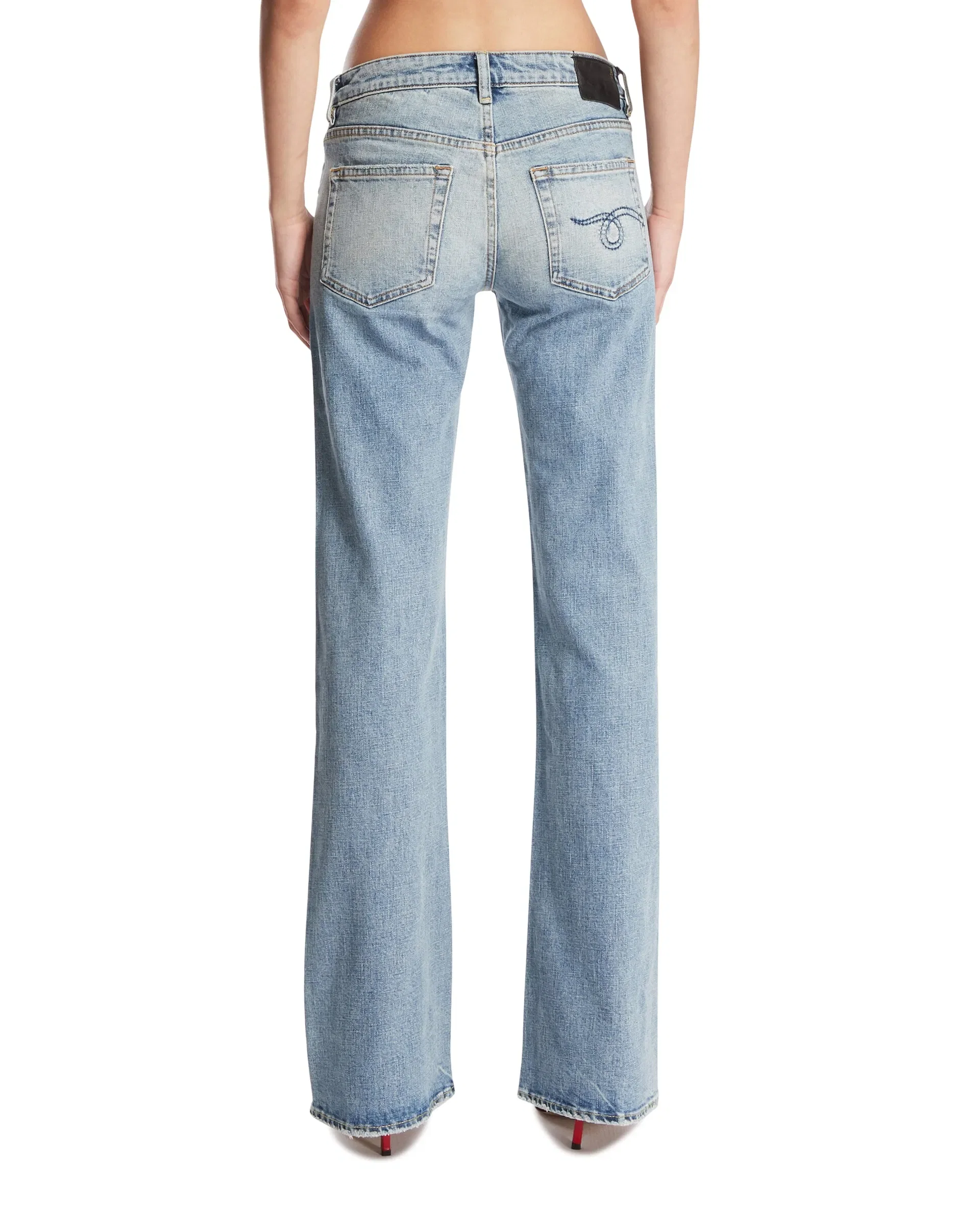 R13 Jeans Charlotte Blu