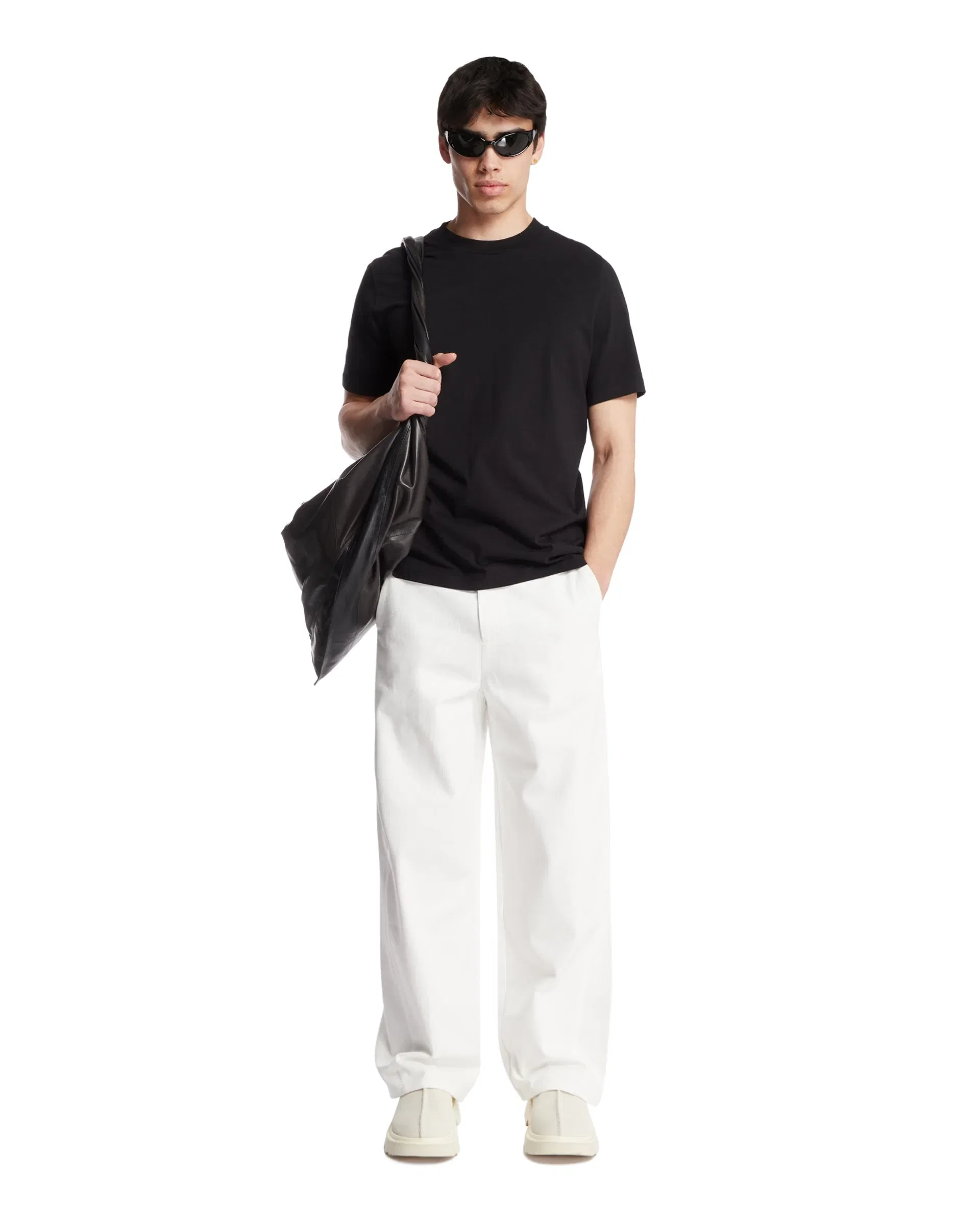 Jil Sander T-Shirt Girocollo Nera