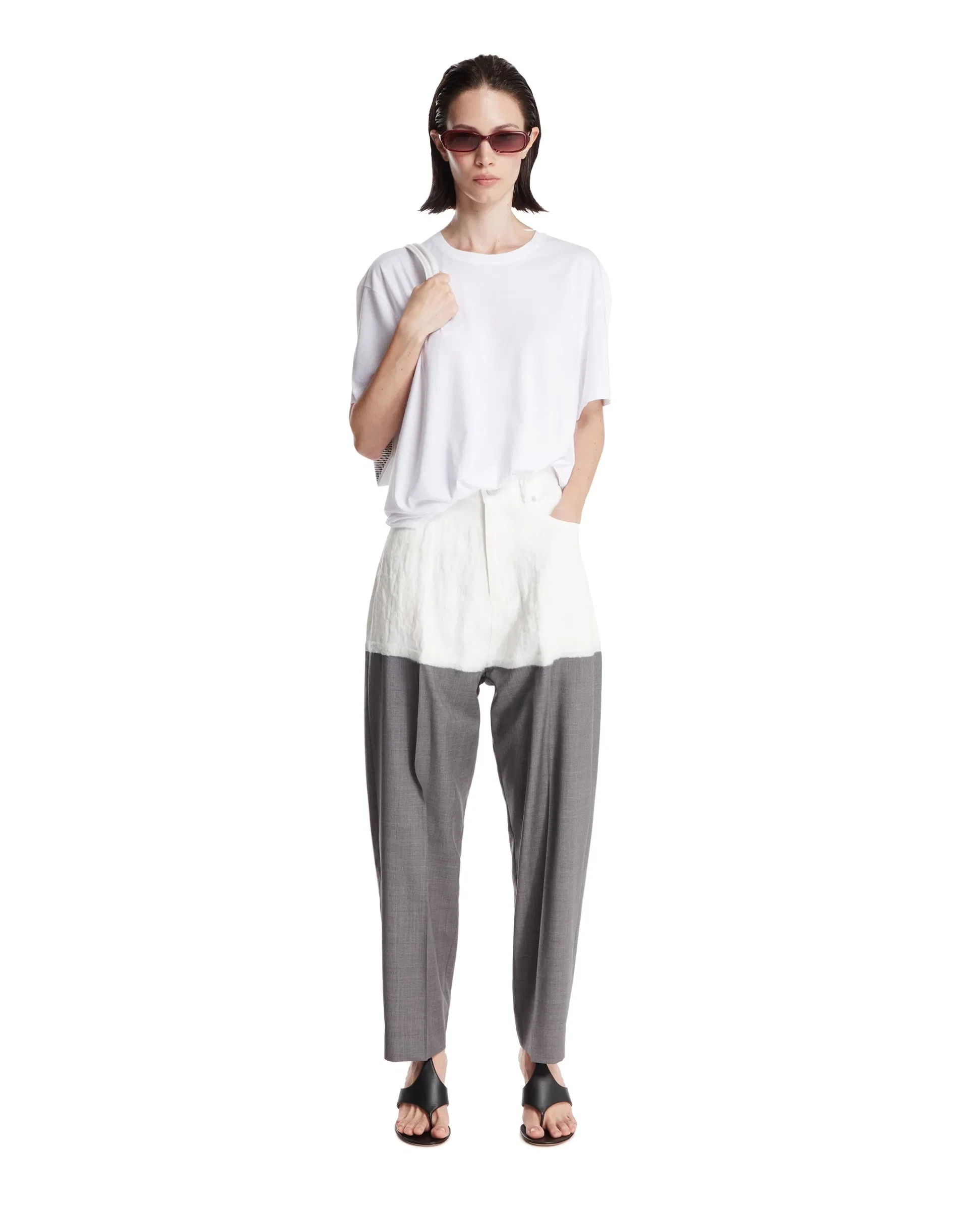 TOTEME T-Shirt Girocollo Bianca