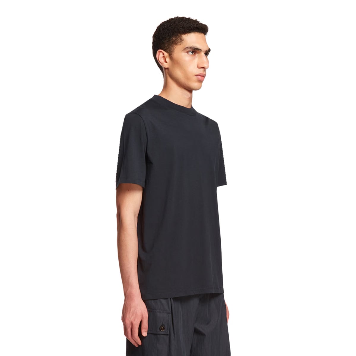 Jil Sander T-Shirt Blu Girocollo