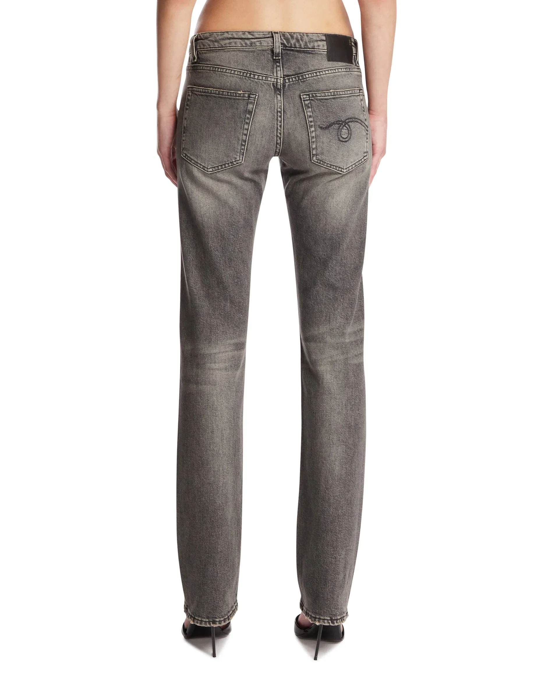 R13 Jeans A Gamba Dritta Neri
