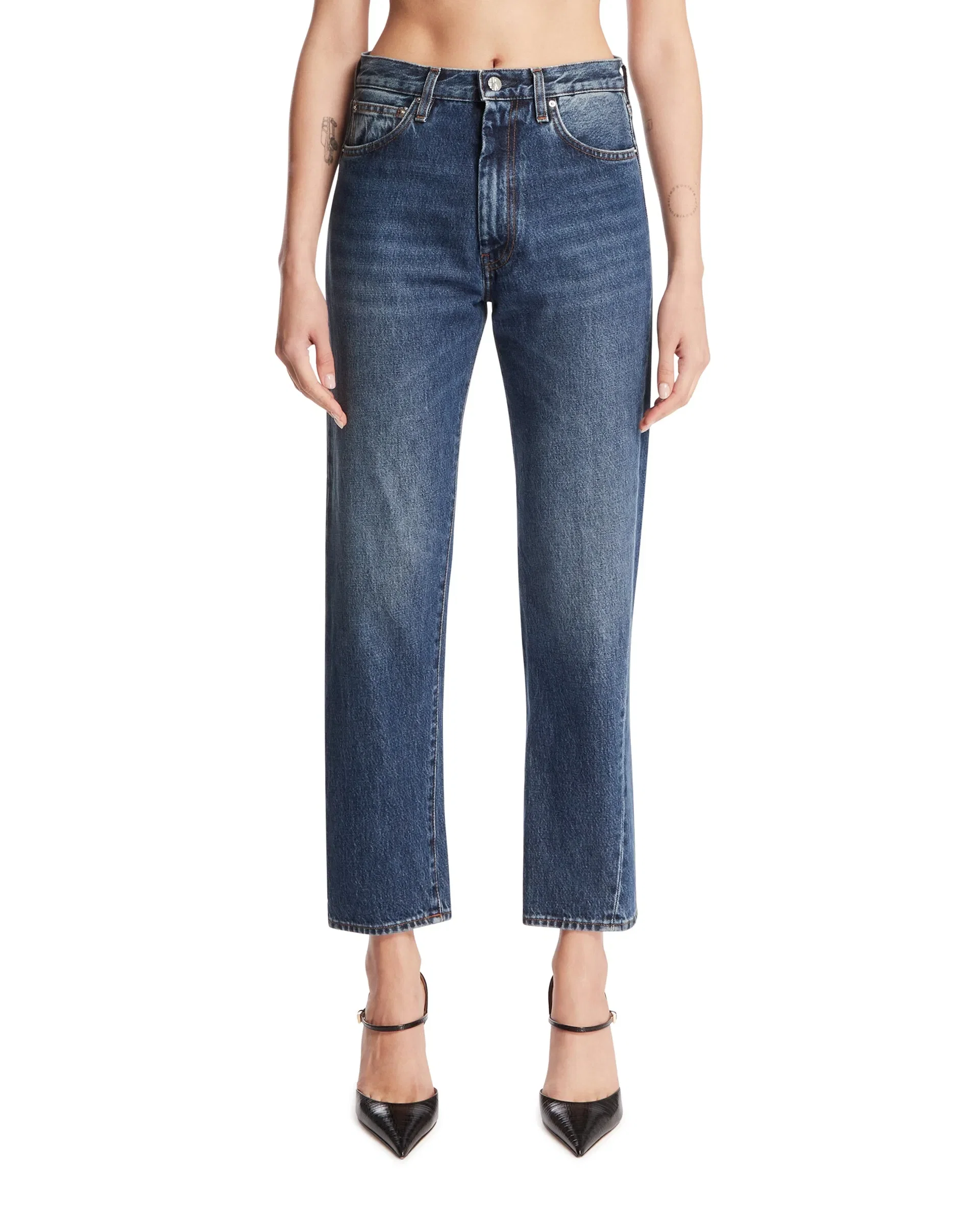 TOTEME Jeans Twist Seam Blu