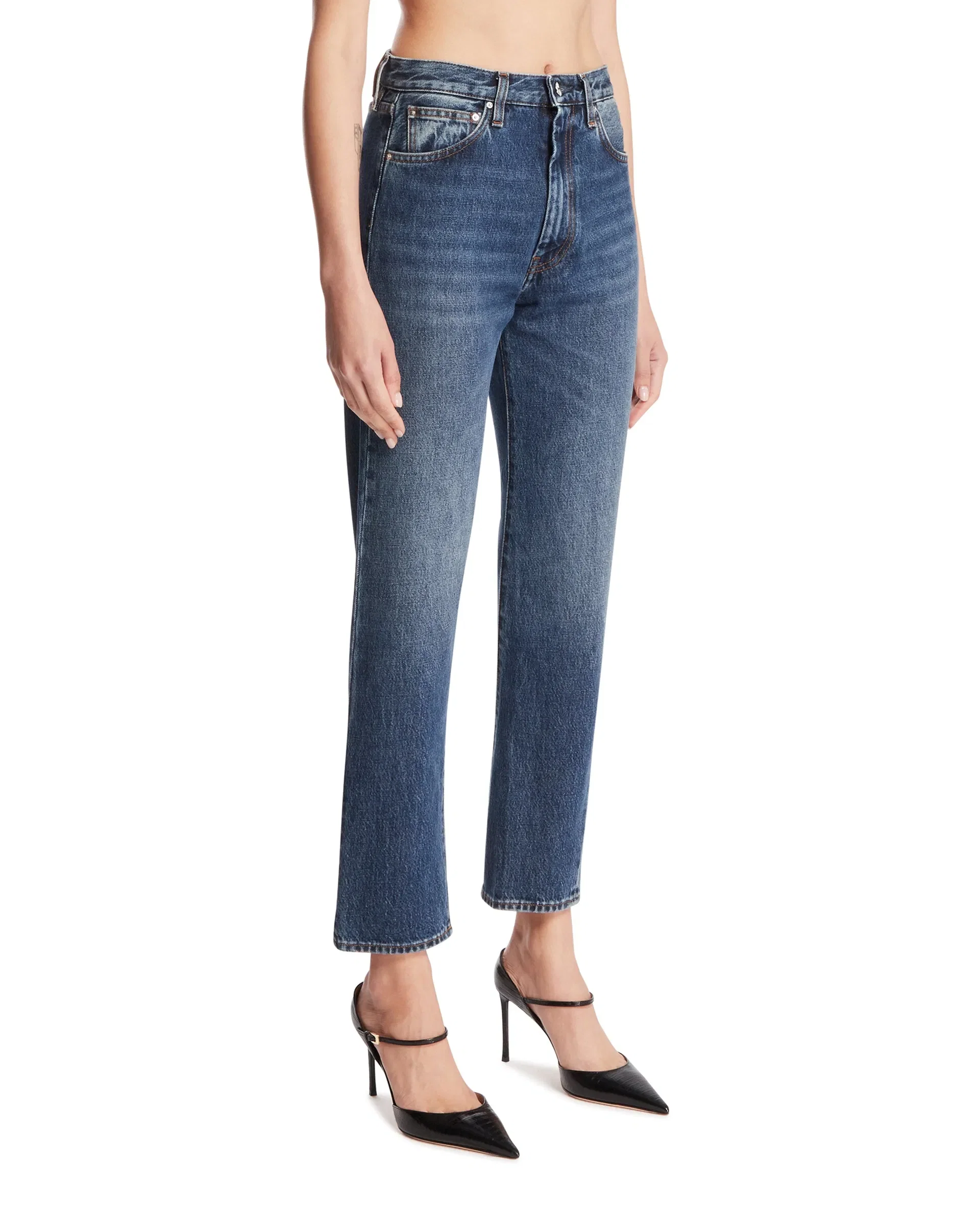 TOTEME Jeans Twist Seam Blu